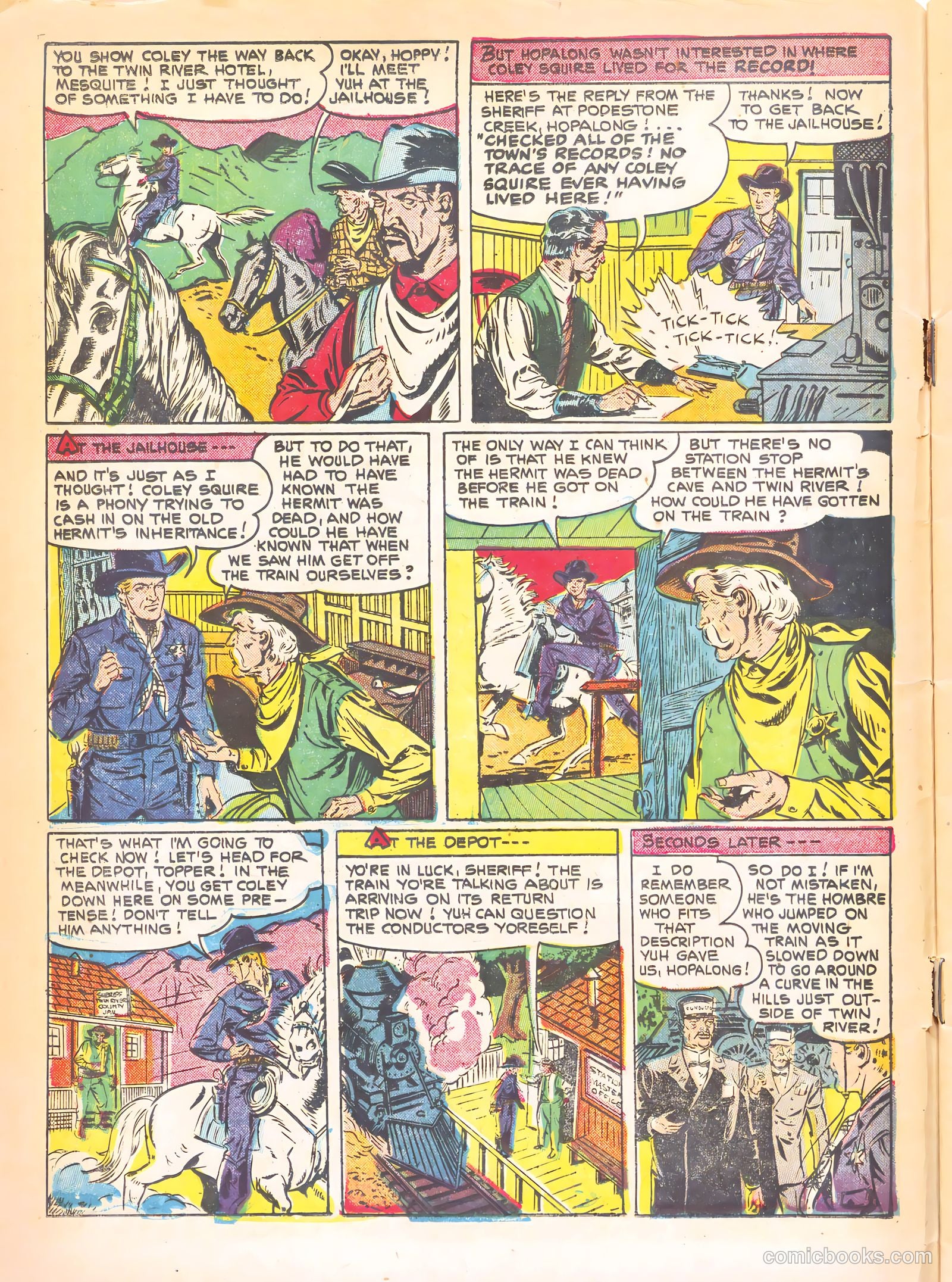 Six-Gun Heroes #11 (1949) — page 6 of 36