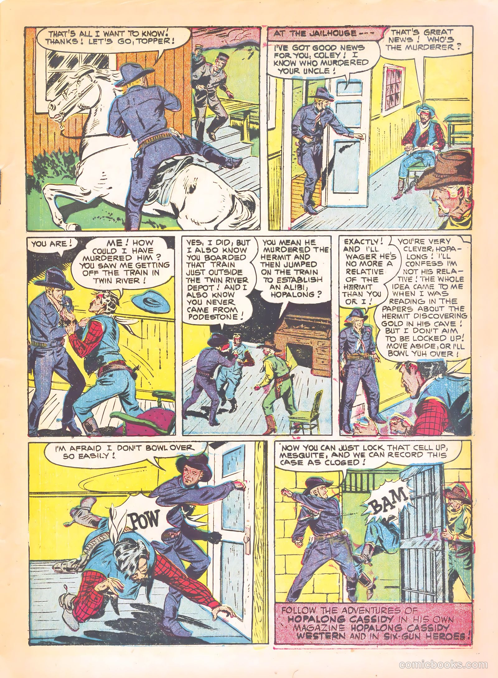 Six-Gun Heroes #11 (1949) — page 7 of 36