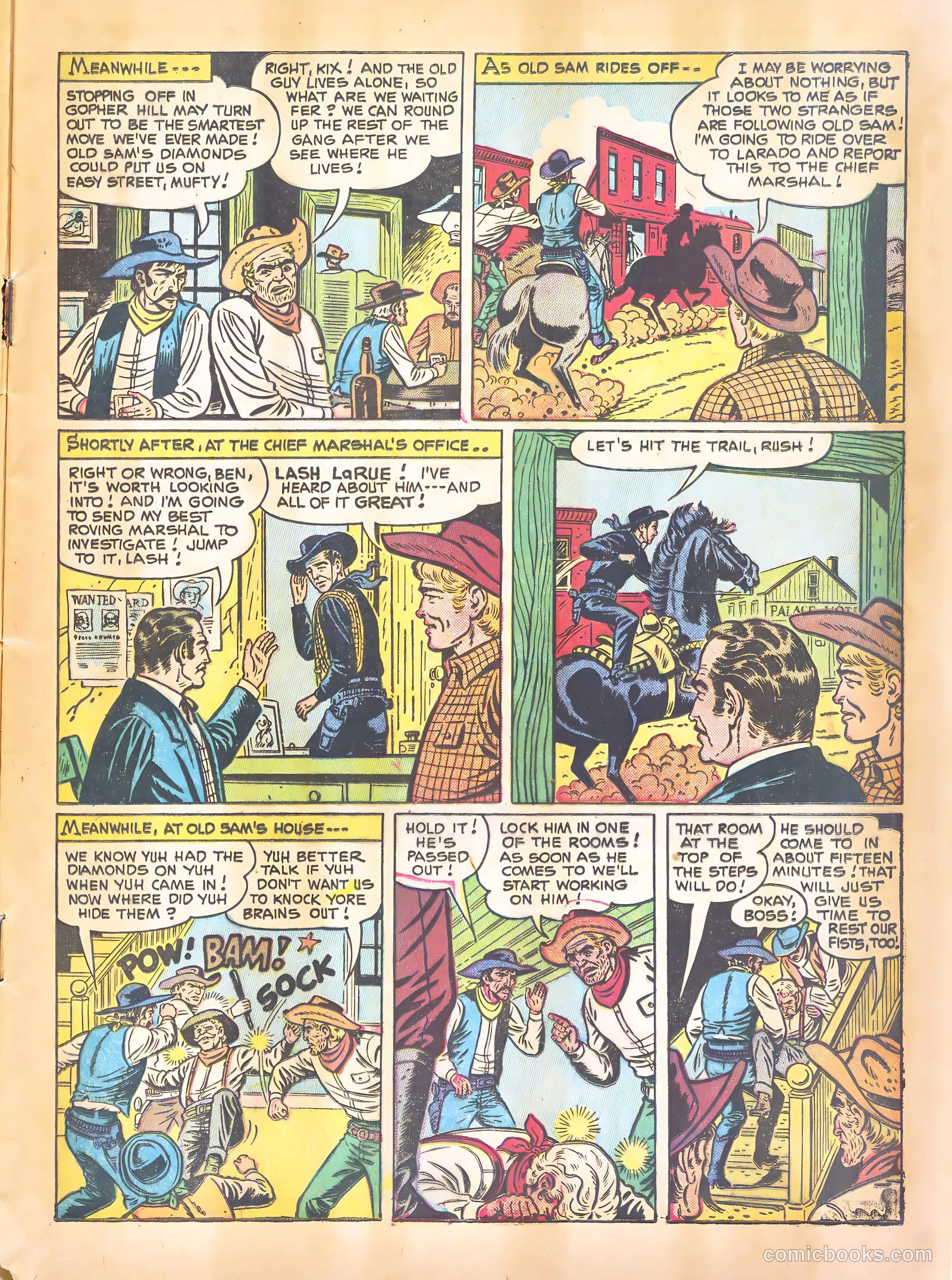 Six-Gun Heroes #11 (1949) — page 9 of 36