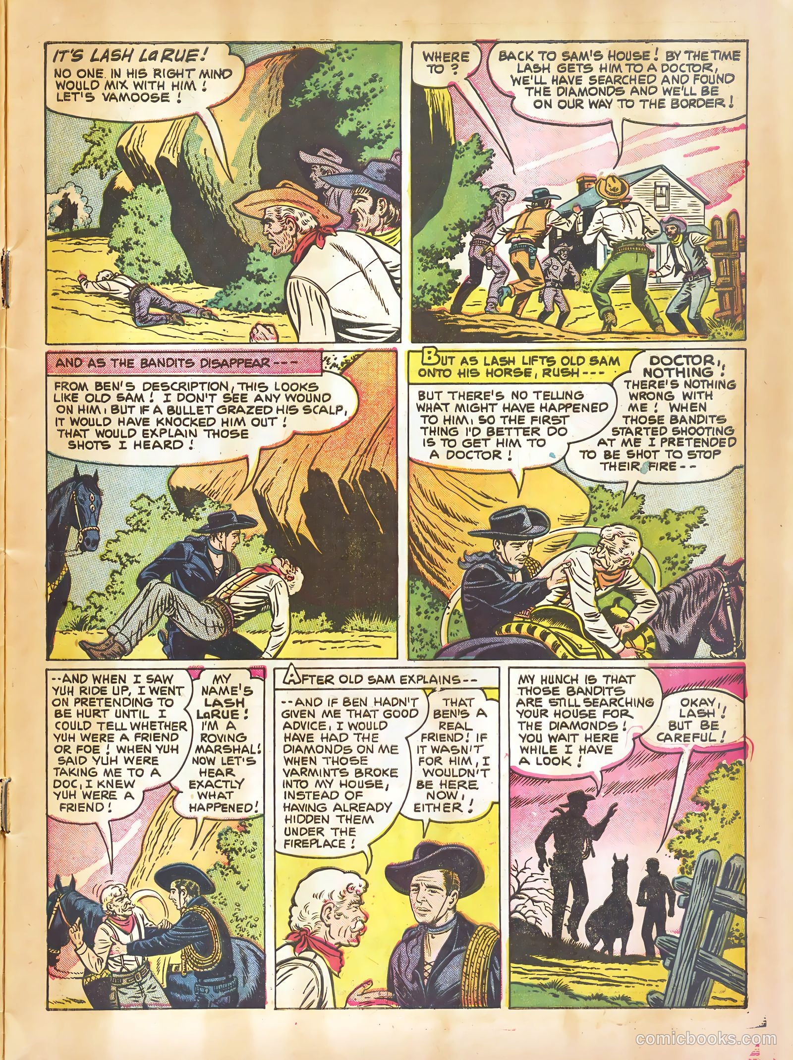 Six-Gun Heroes #11 (1949) — page 11 of 36