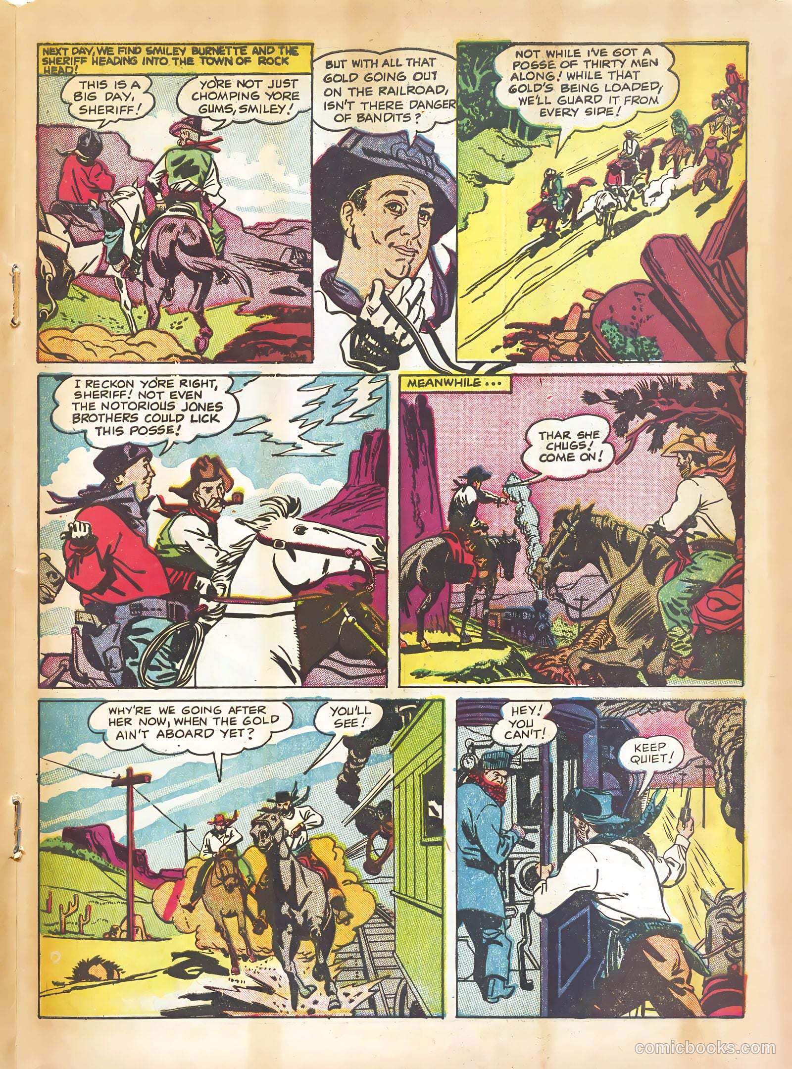 Six-Gun Heroes #11 (1949) — page 19 of 36