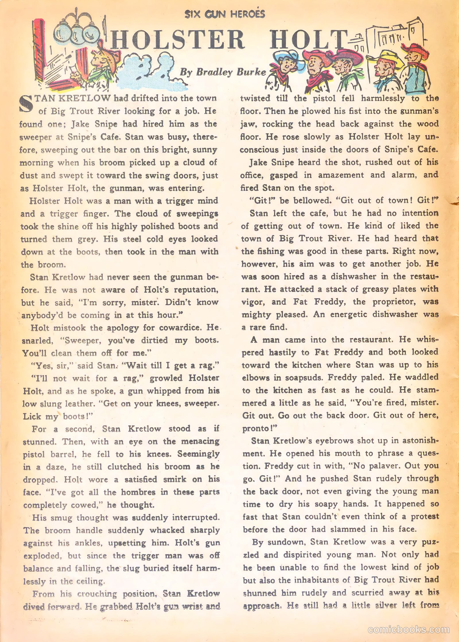 Six-Gun Heroes #12 (1952) — page 8 of 36