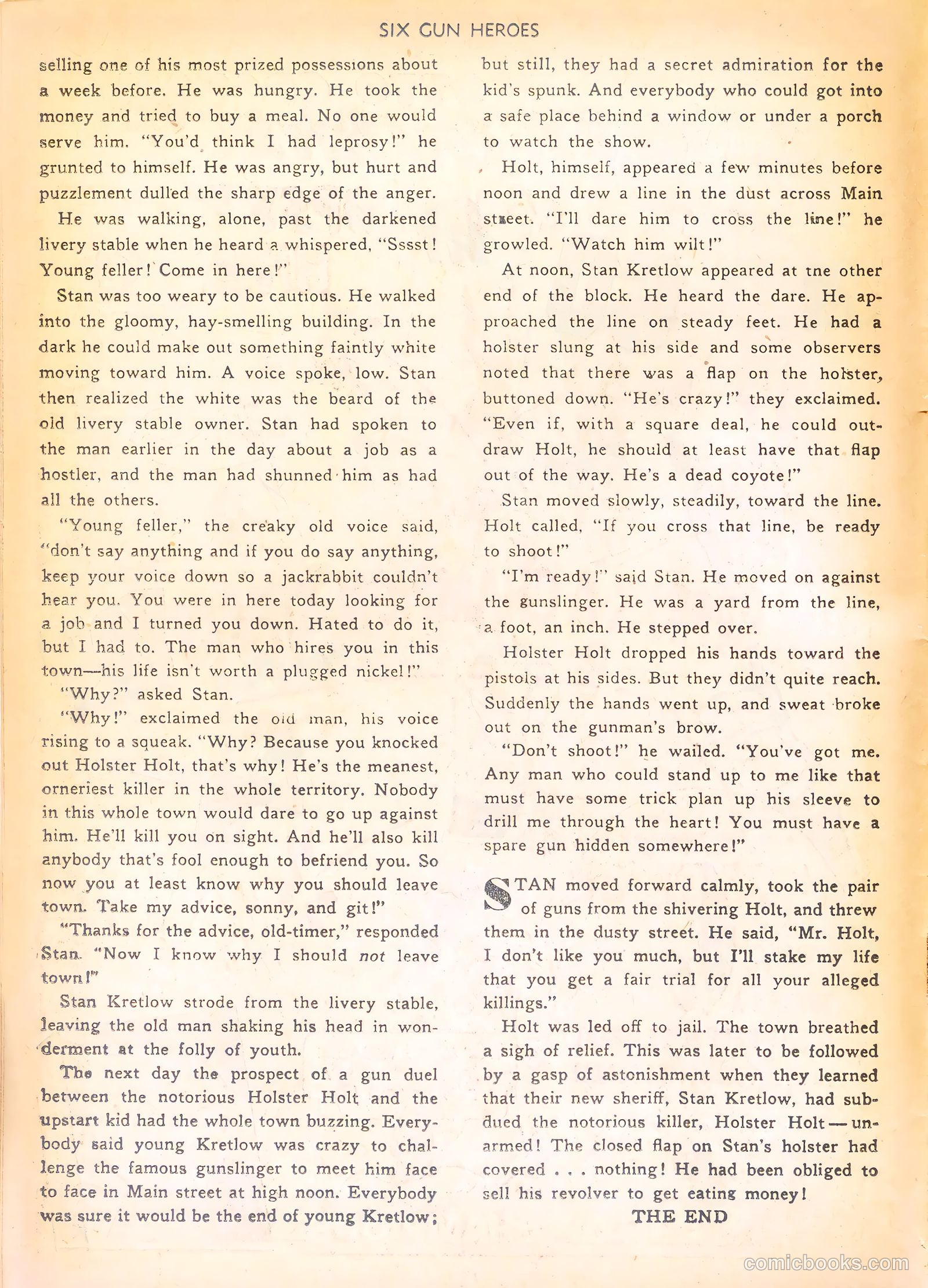 Six-Gun Heroes #12 (1952) — page 10 of 36