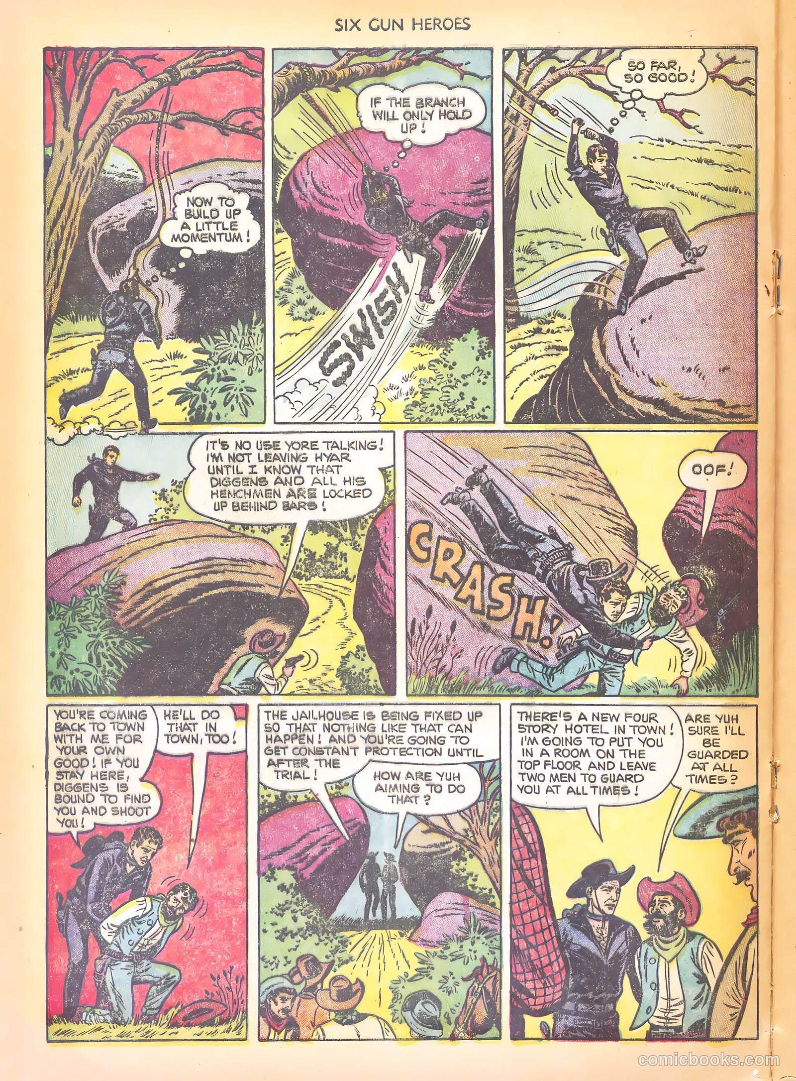 Six-Gun Heroes #12 (1952) — page 22 of 36
