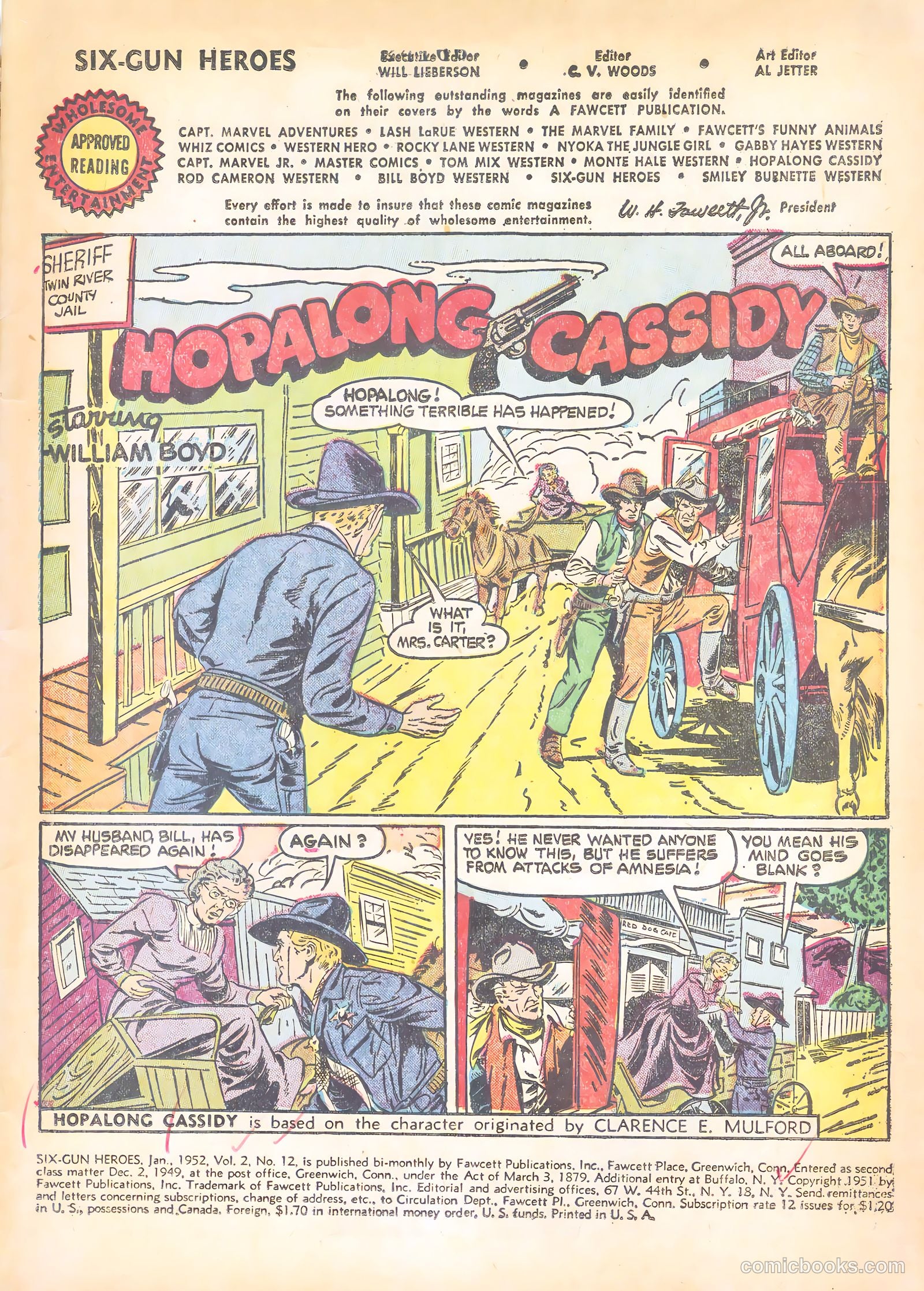 Six-Gun Heroes #12 (1952) — page 3 of 36