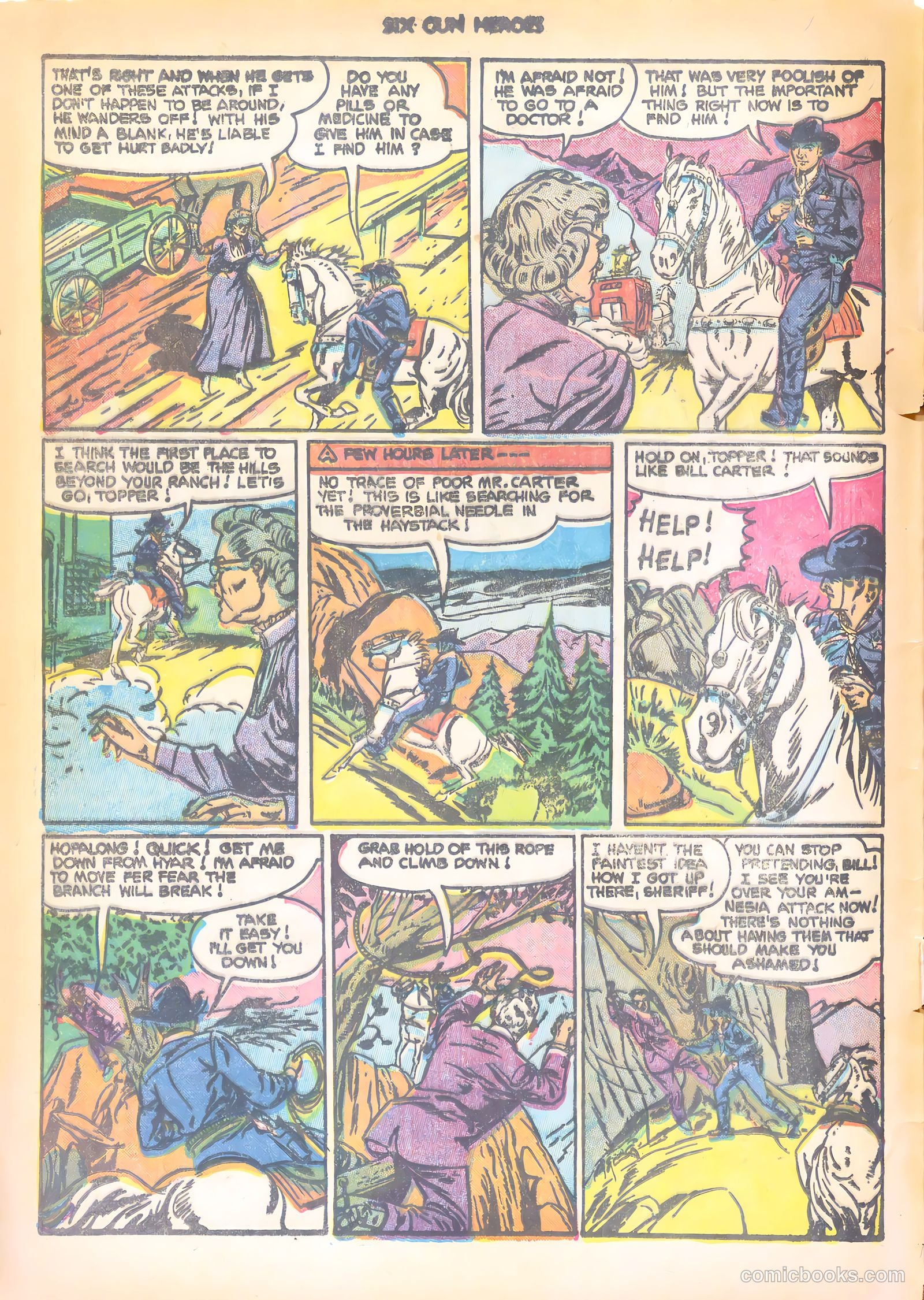 Six-Gun Heroes #12 (1952) — page 4 of 36