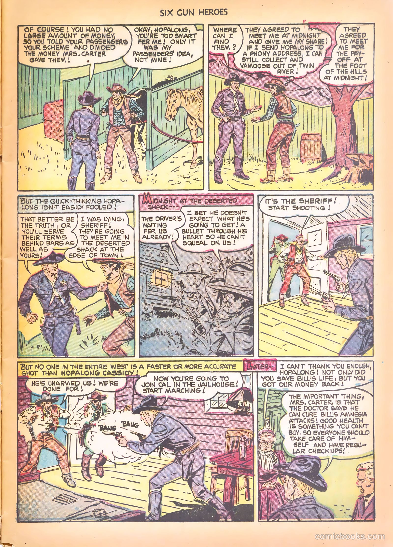 Six-Gun Heroes #12 (1952) — page 7 of 36