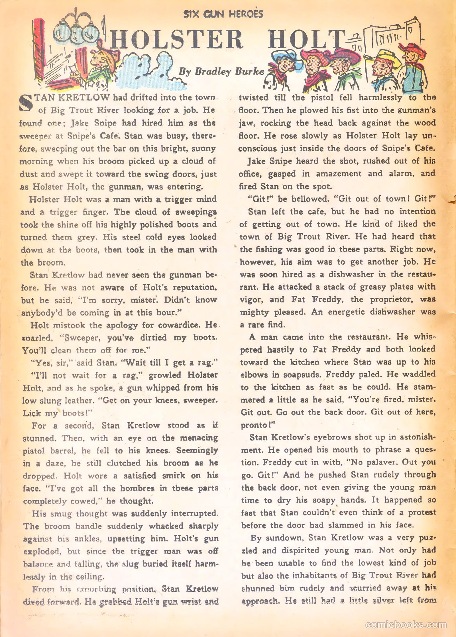 Six-Gun Heroes #12 (1952) — page 8 of 36
