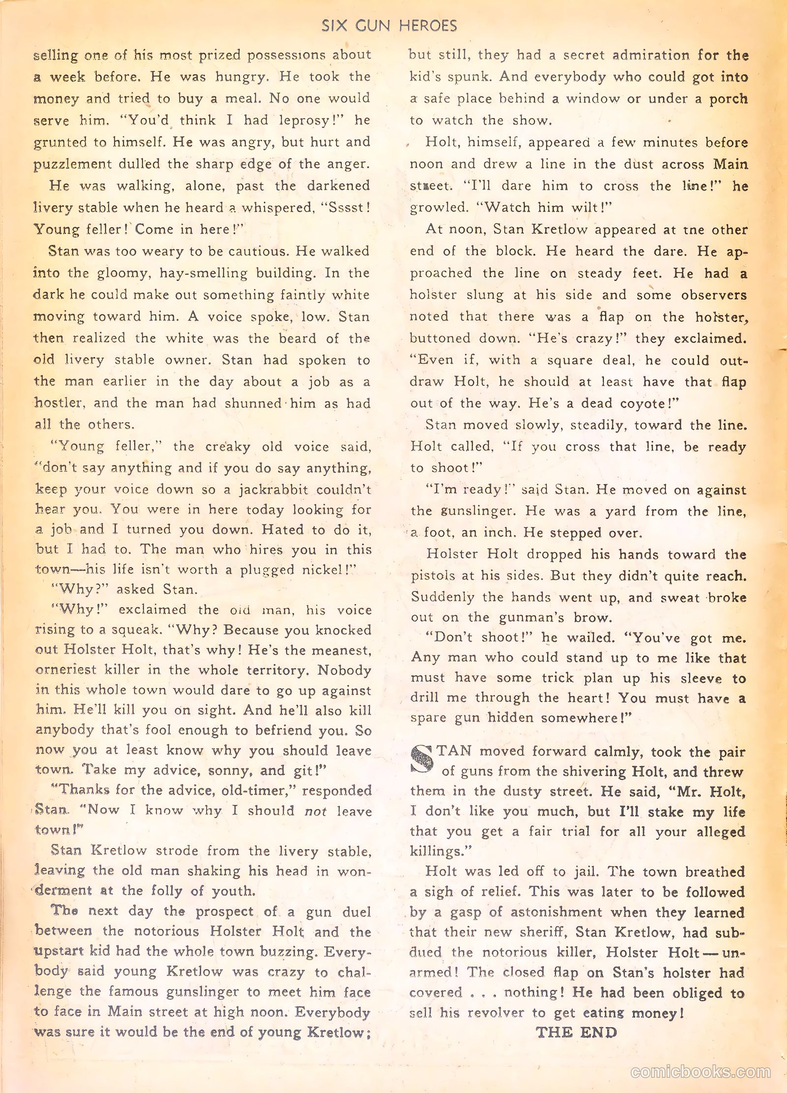 Six-Gun Heroes #12 (1952) — page 10 of 36