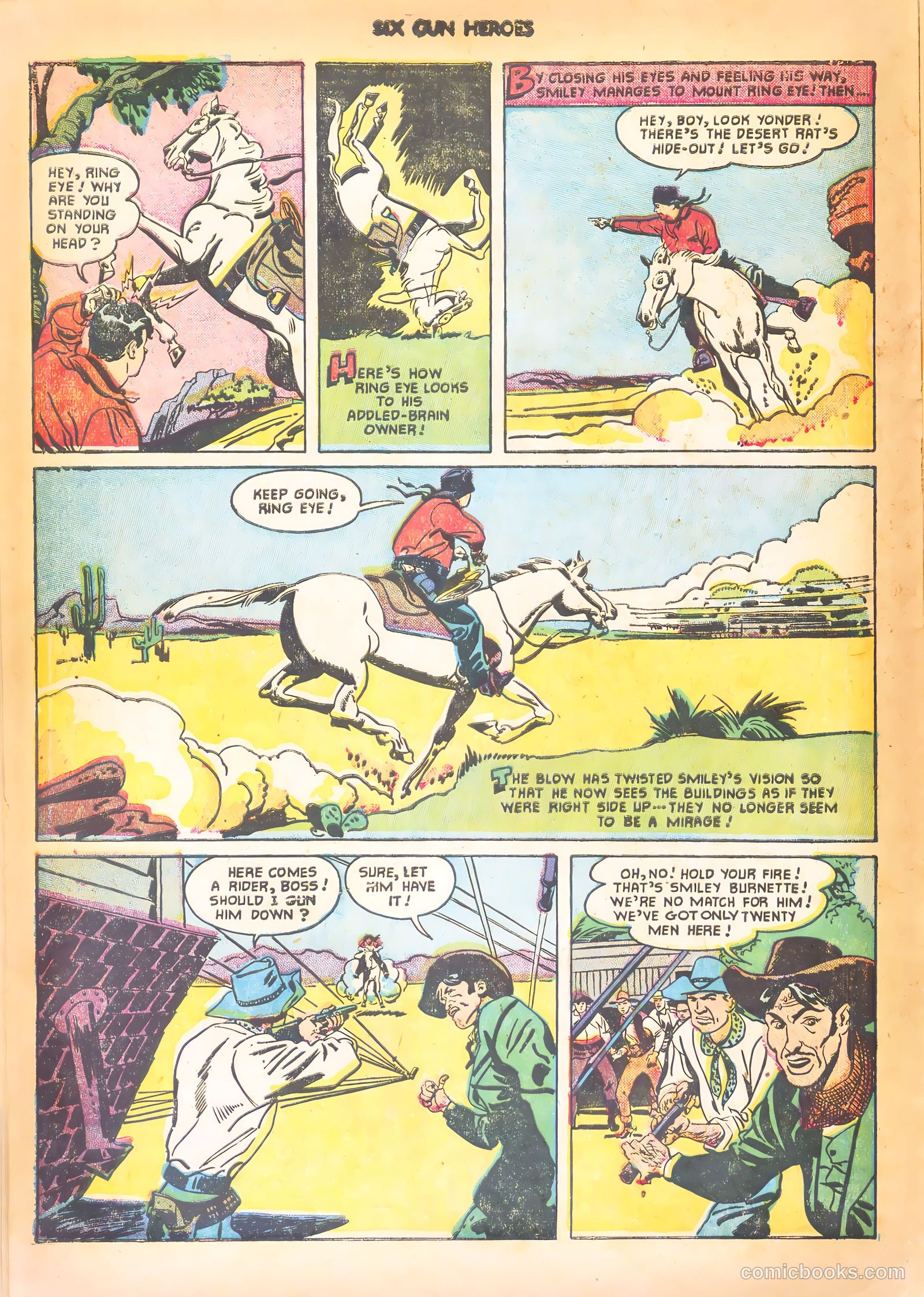 Six-Gun Heroes #12 (1952) — page 16 of 36