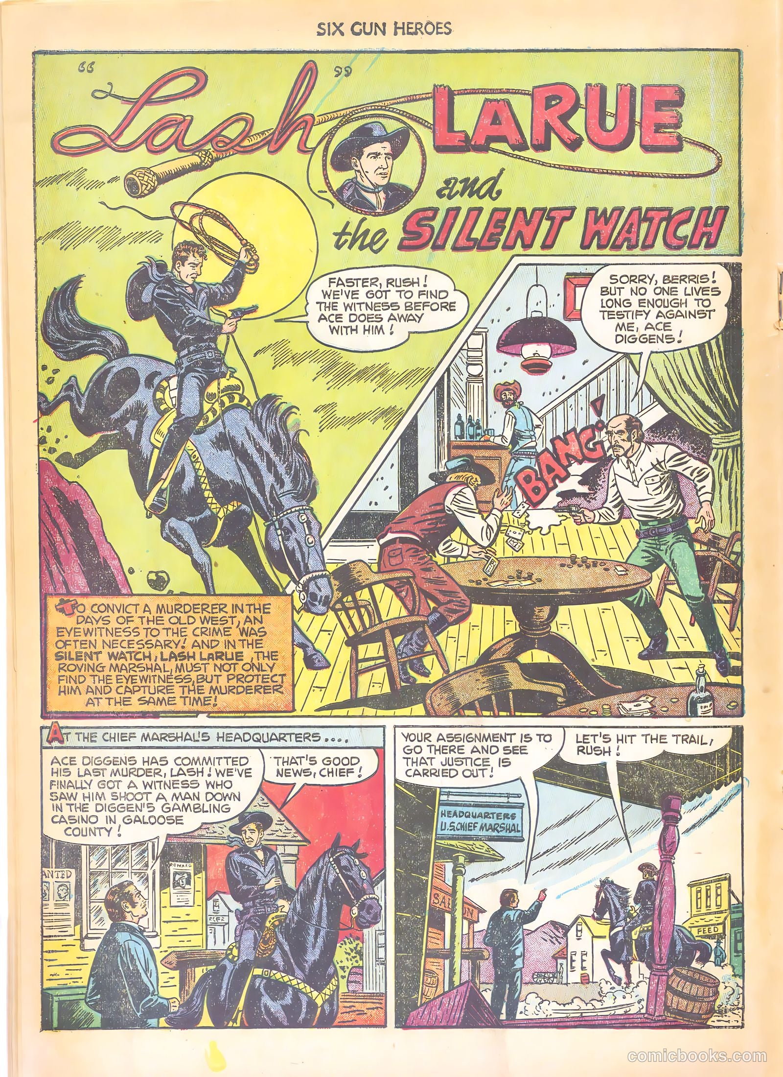 Six-Gun Heroes #12 (1952) — page 18 of 36