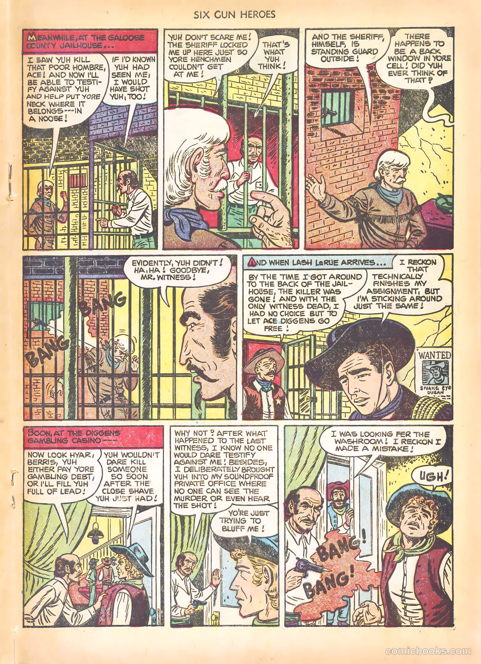 Six-Gun Heroes #12 (1952) — page 19 of 36