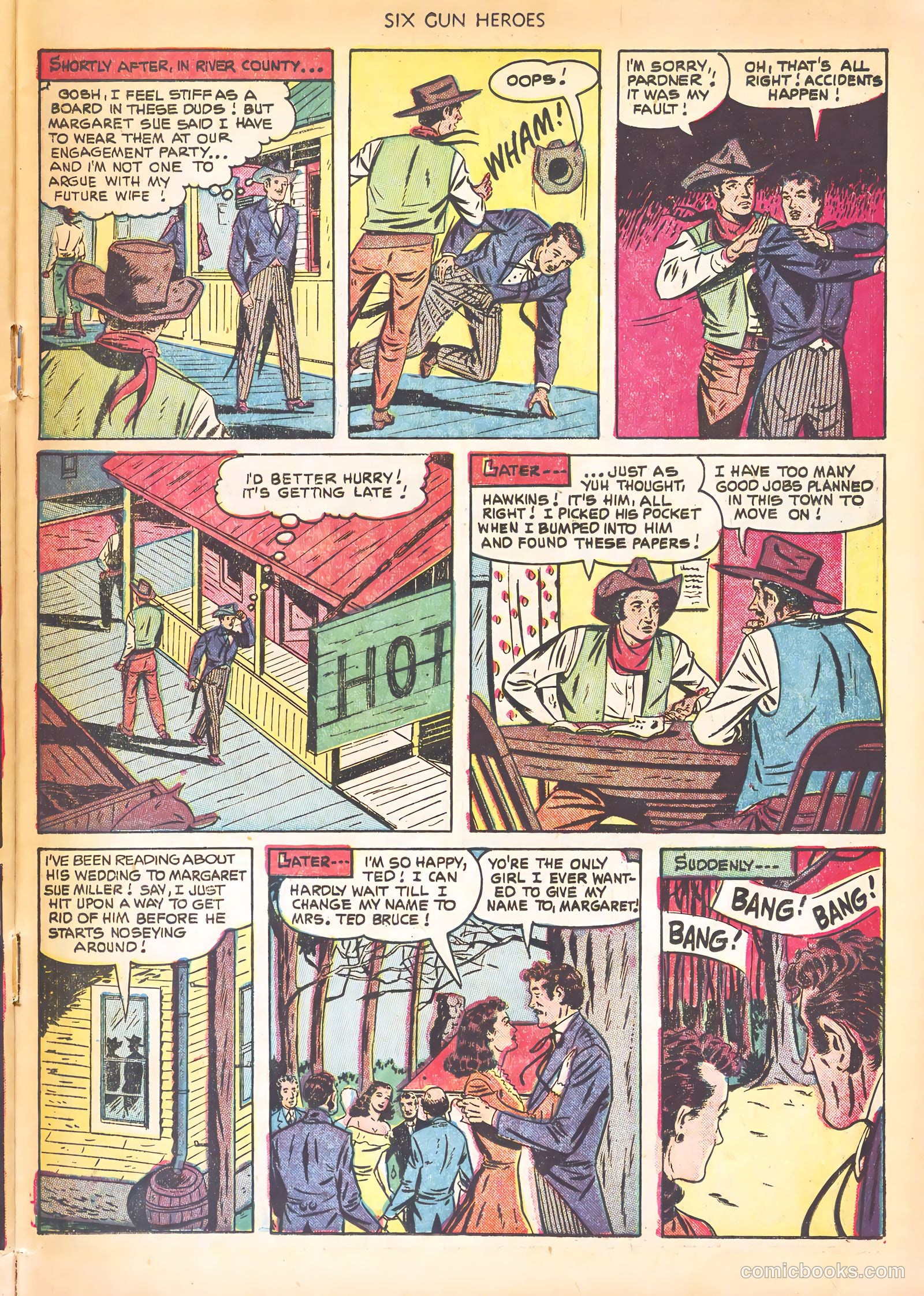 Six-Gun Heroes #12 (1952) — page 27 of 36