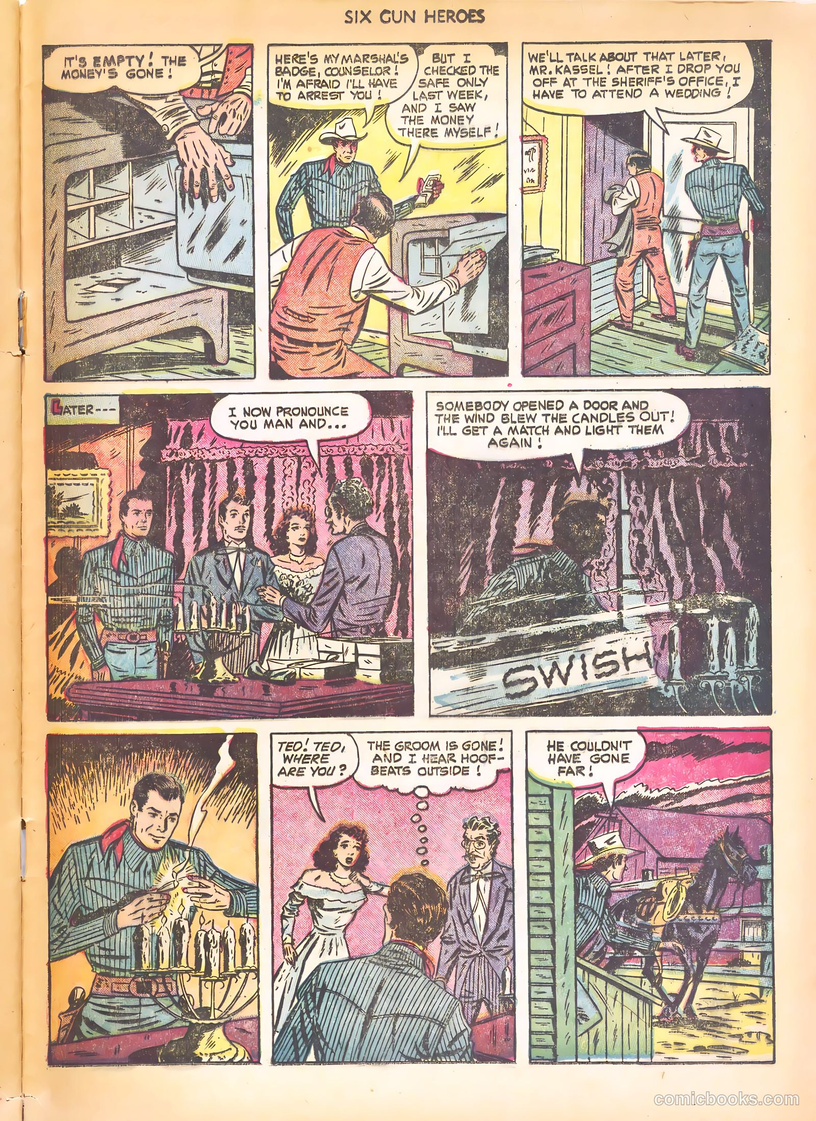 Six-Gun Heroes #12 (1952) — page 31 of 36
