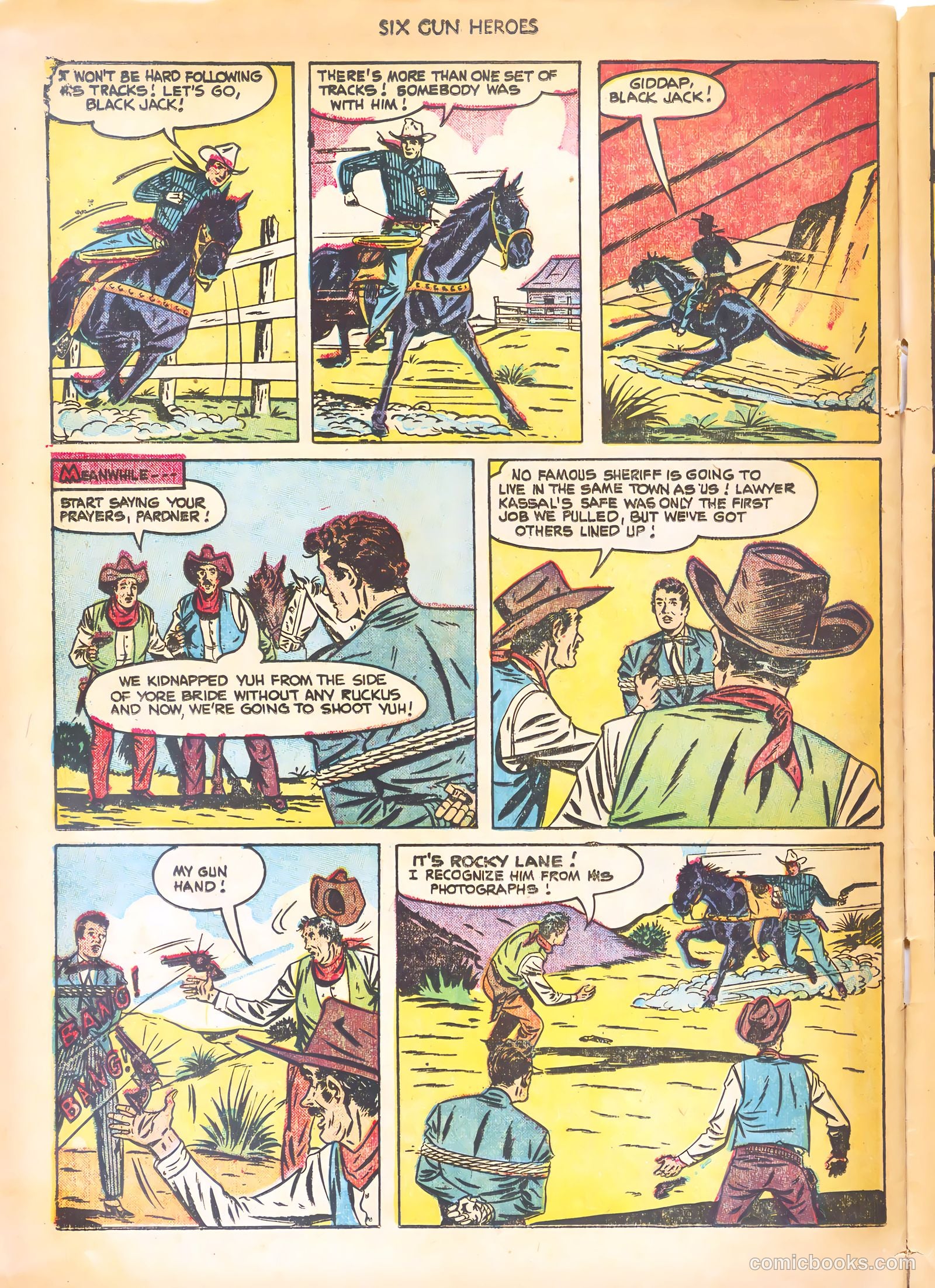 Six-Gun Heroes #12 (1952) — page 32 of 36