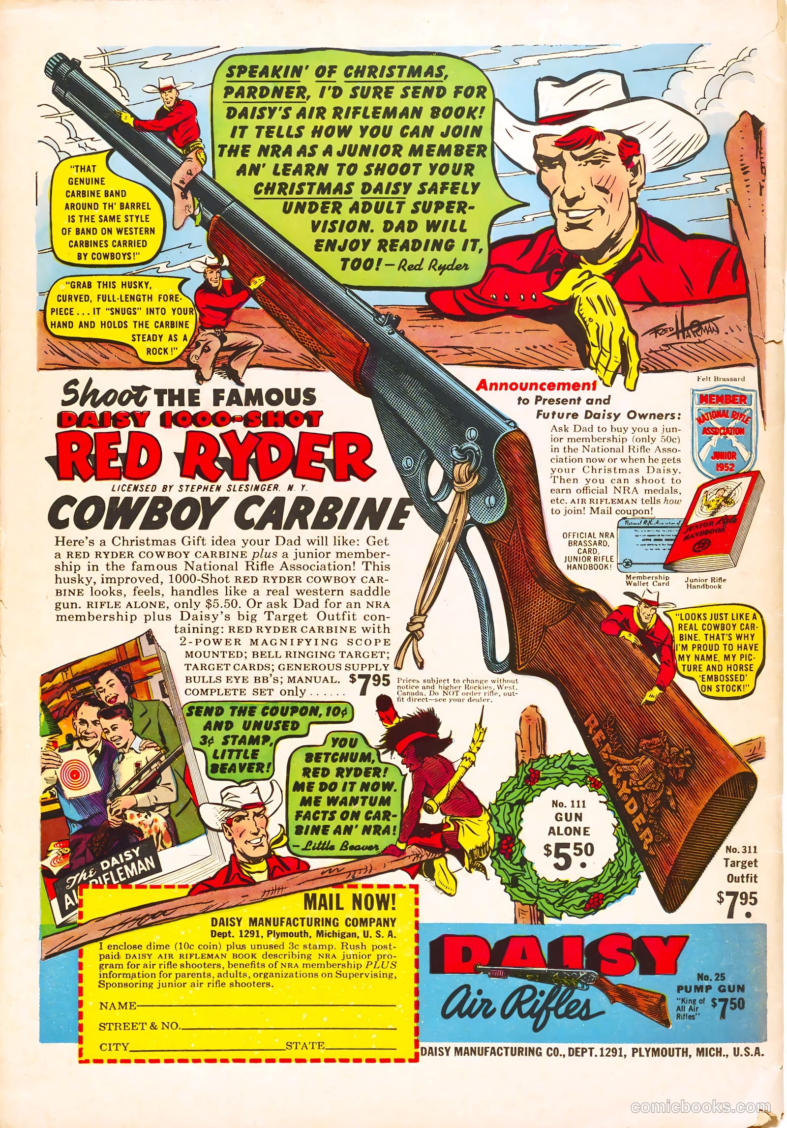 Six-Gun Heroes #12 (1952) — page 36 of 36