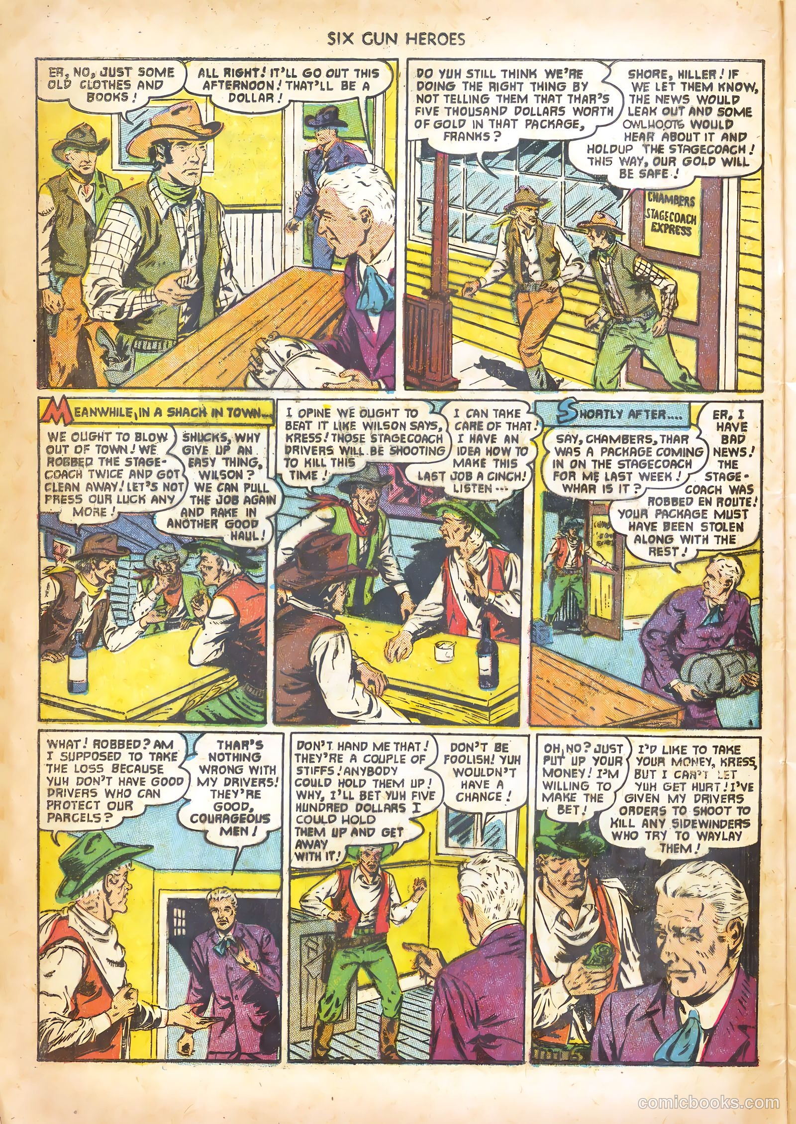 Six-Gun Heroes #13 (1952) — page 4 of 36