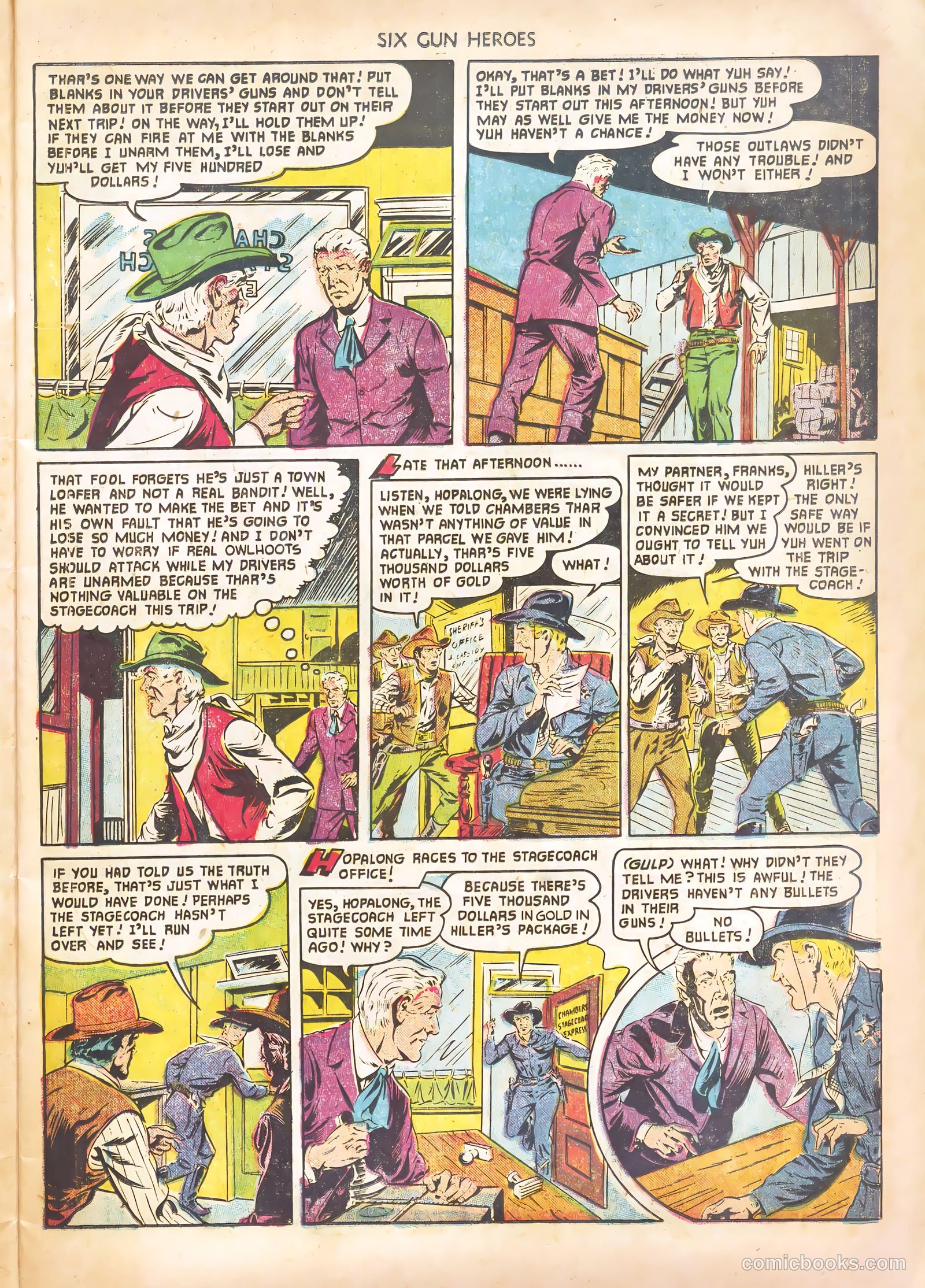 Six-Gun Heroes #13 (1952) — page 5 of 36