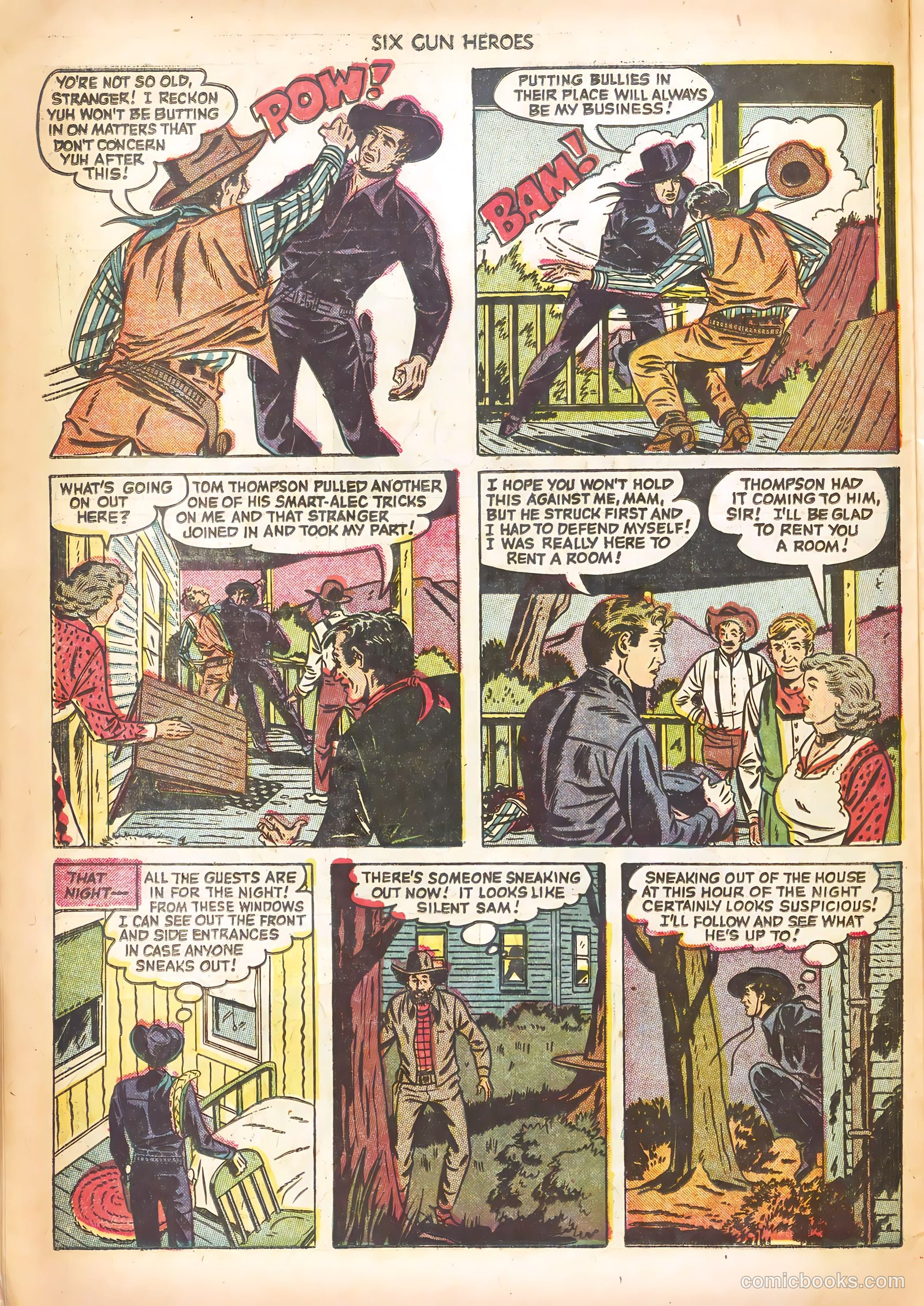 Six-Gun Heroes #13 (1952) — page 10 of 36