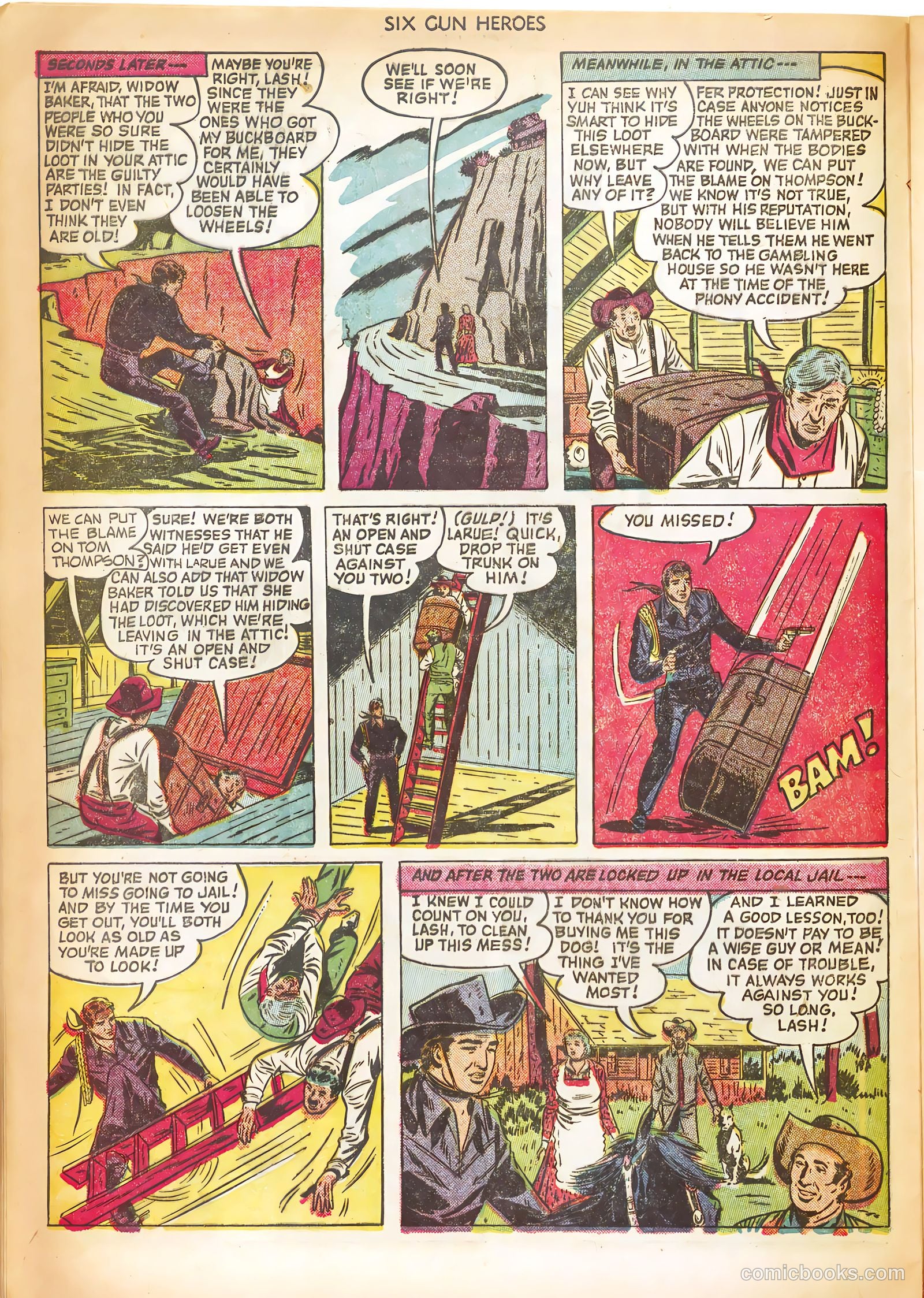 Six-Gun Heroes #13 (1952) — page 14 of 36