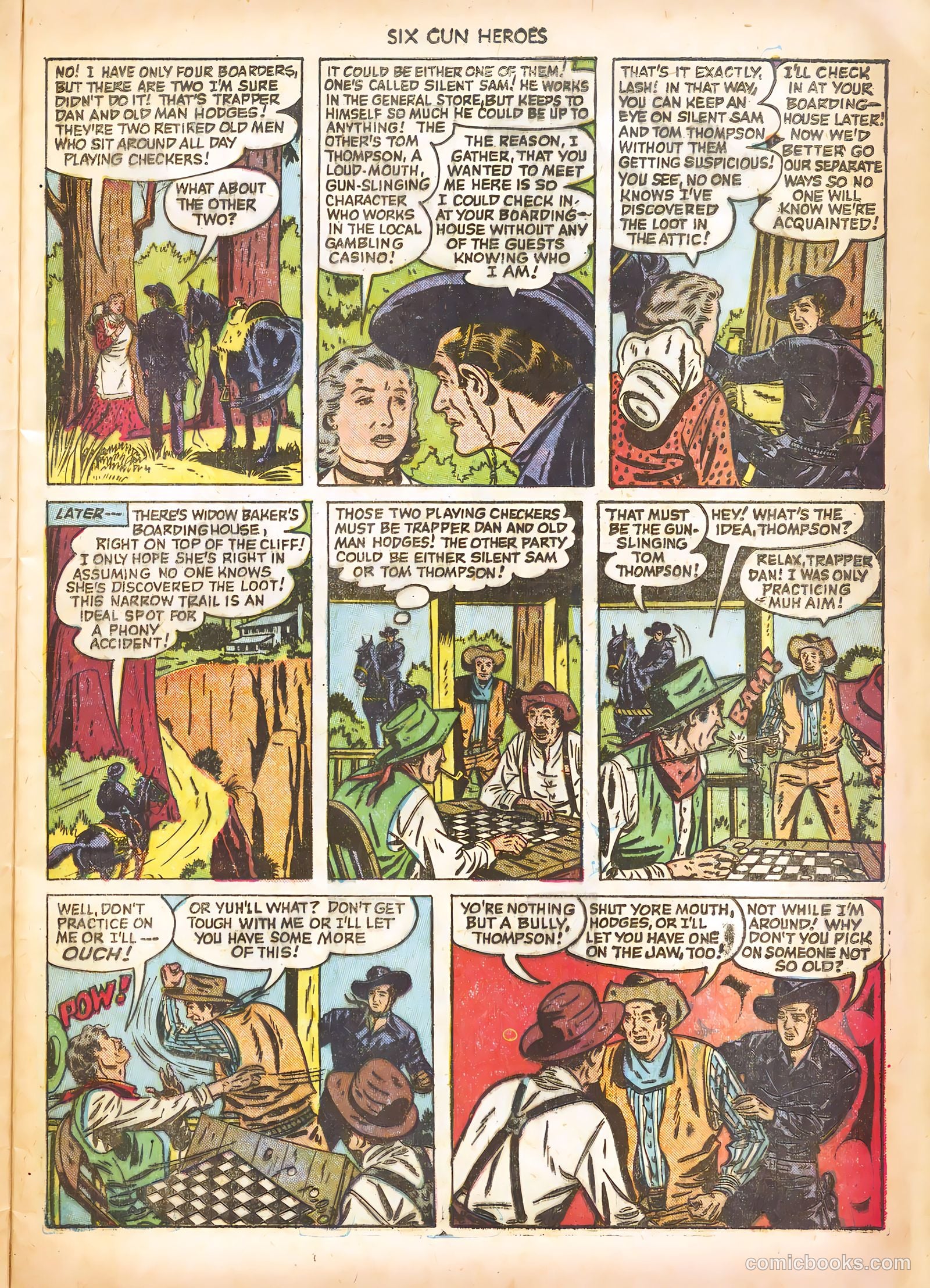 Six-Gun Heroes #13 (1952) — page 9 of 36