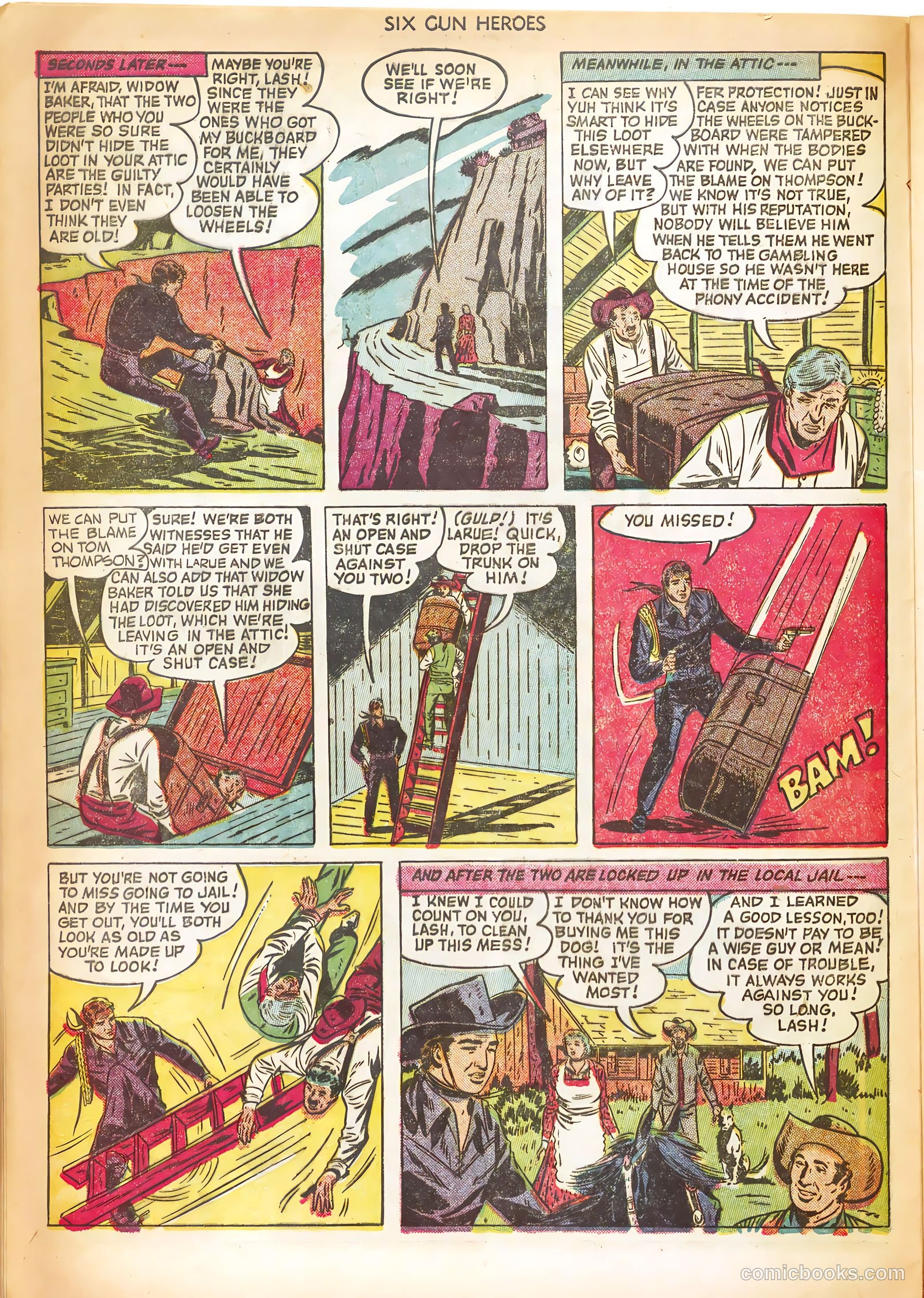 Six-Gun Heroes #13 (1952) — page 14 of 36