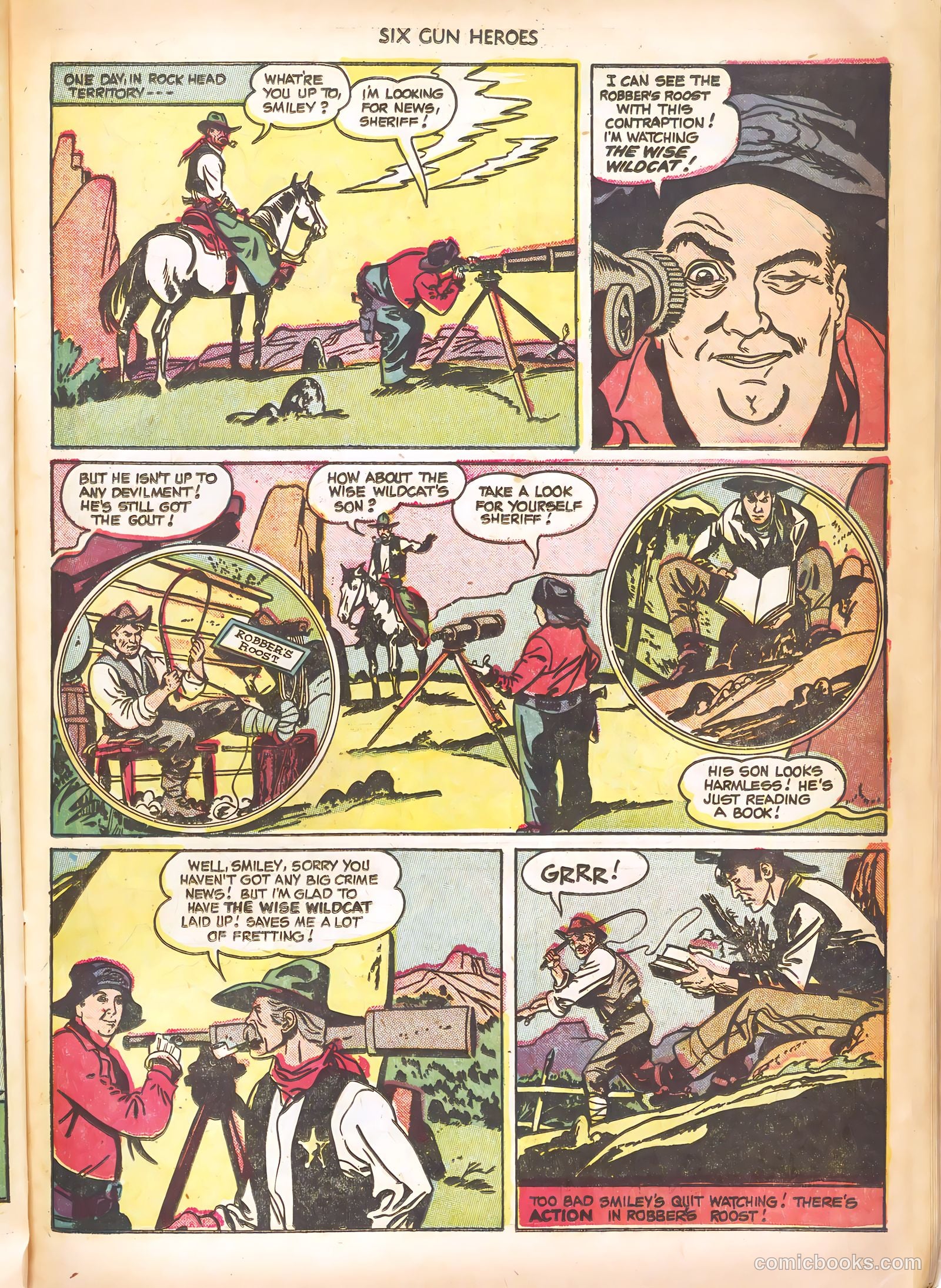 Six-Gun Heroes #13 (1952) — page 27 of 36