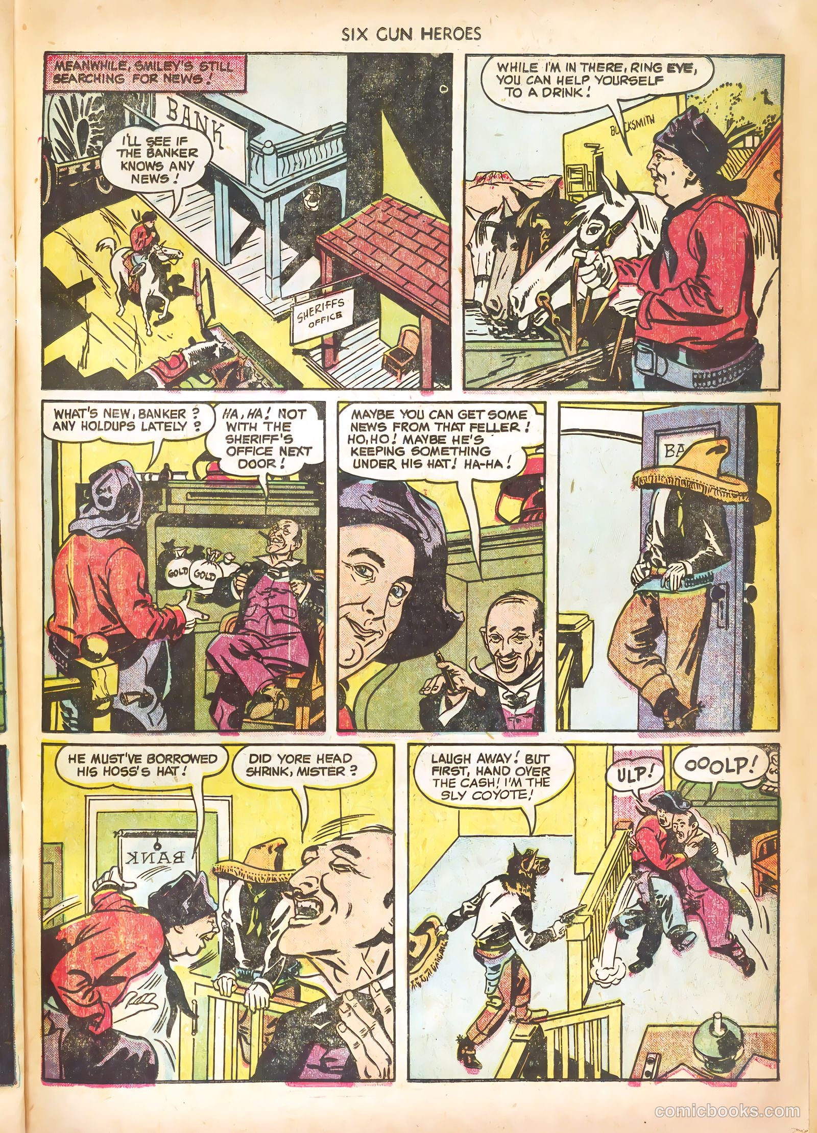 Six-Gun Heroes #13 (1952) — page 29 of 36