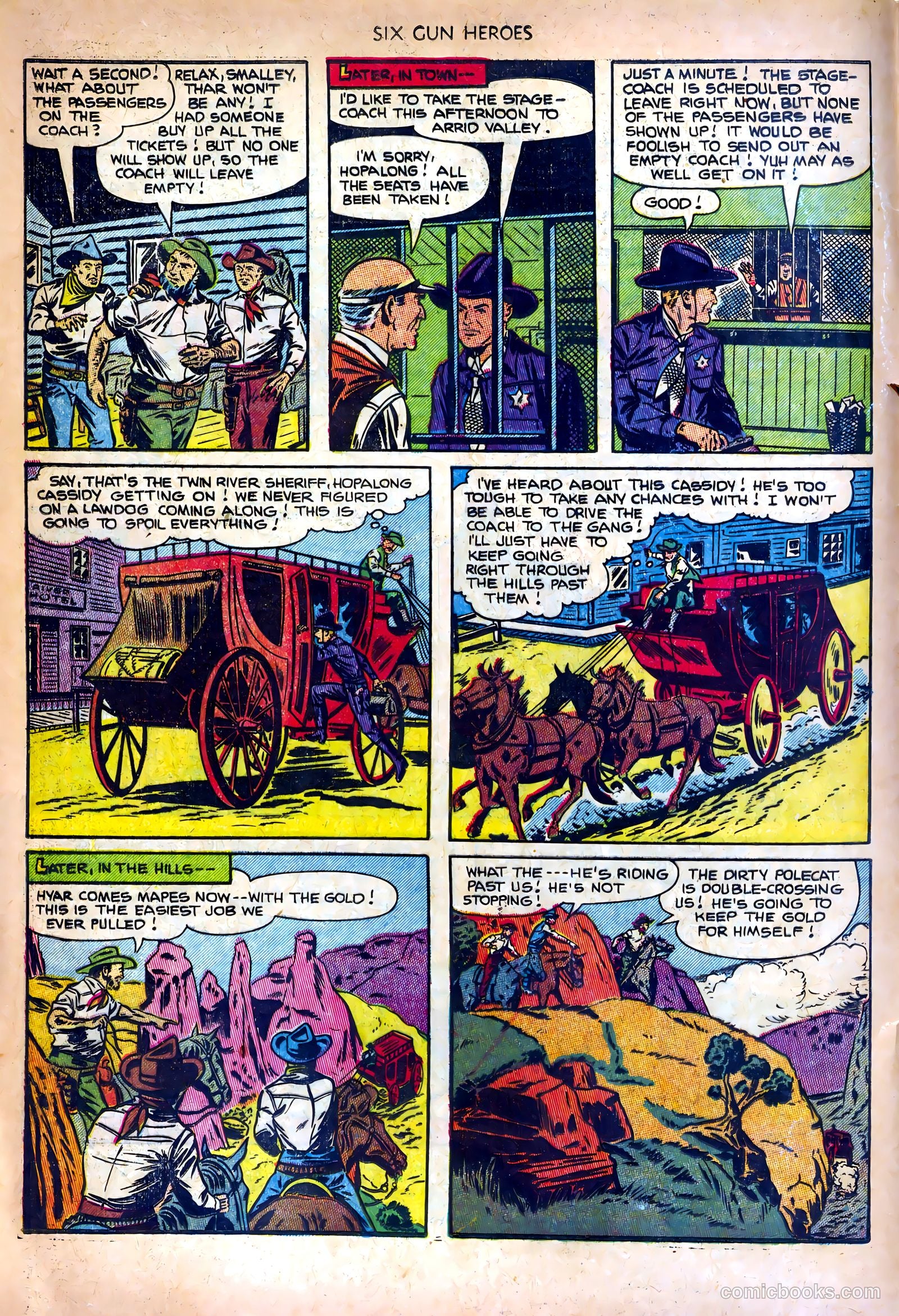 Six-Gun Heroes #14 (1952) — page 4 of 36