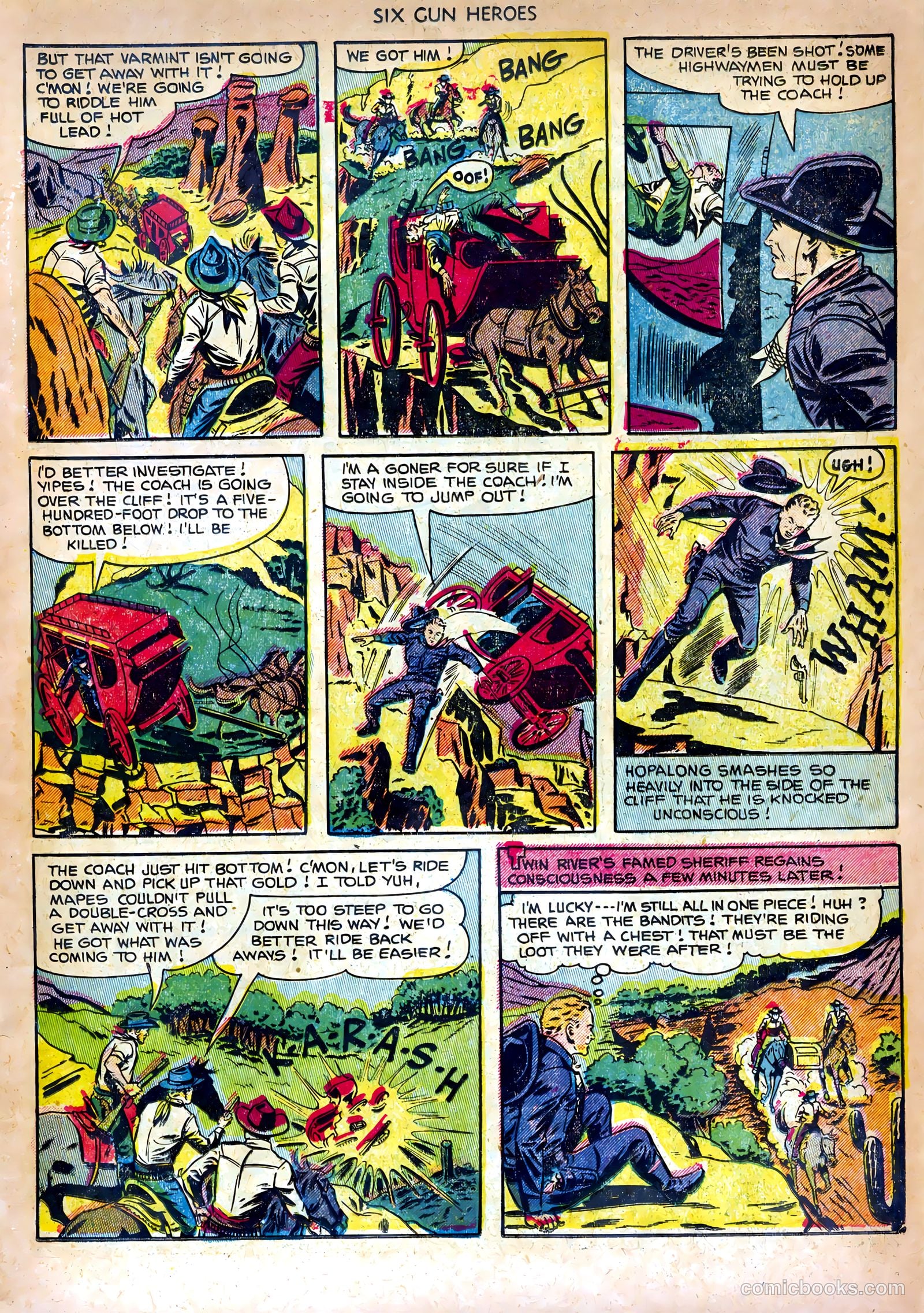 Six-Gun Heroes #14 (1952) — page 5 of 36