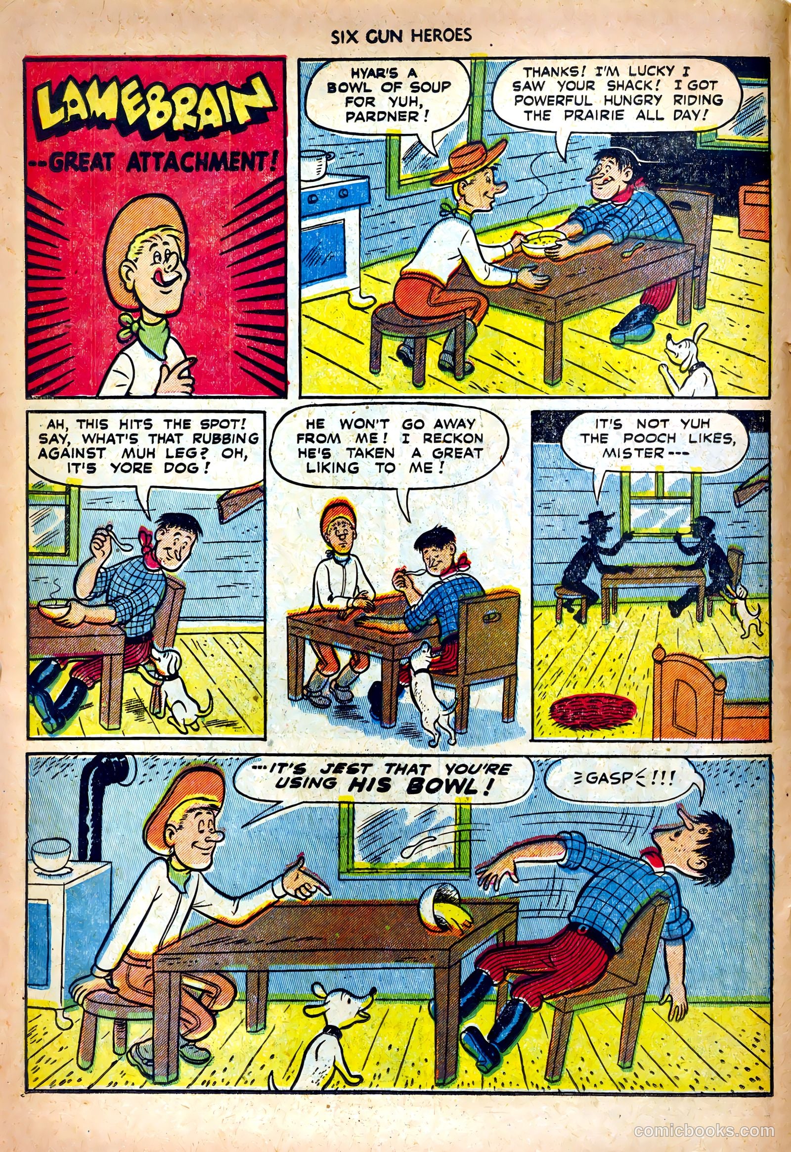 Six-Gun Heroes #14 (1952) — page 8 of 36