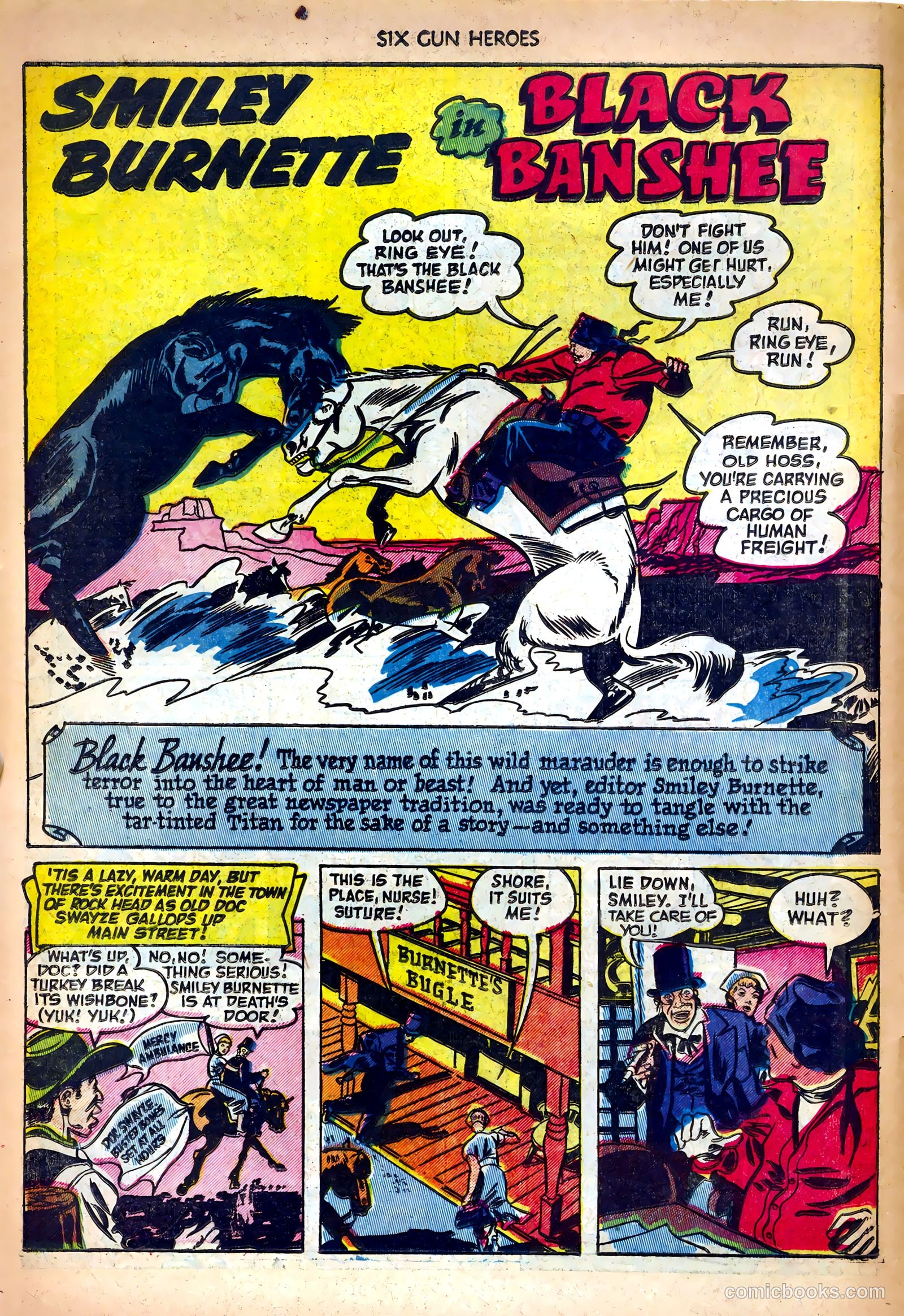 Six-Gun Heroes #14 (1952) — page 10 of 36