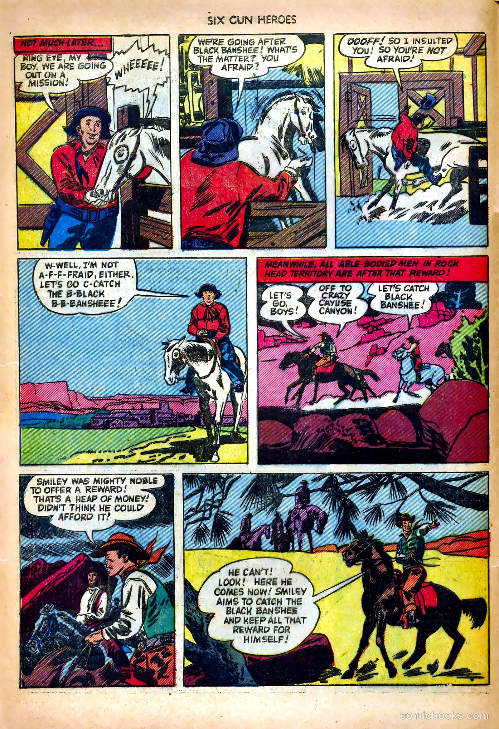 Six-Gun Heroes #14 (1952) — page 12 of 36