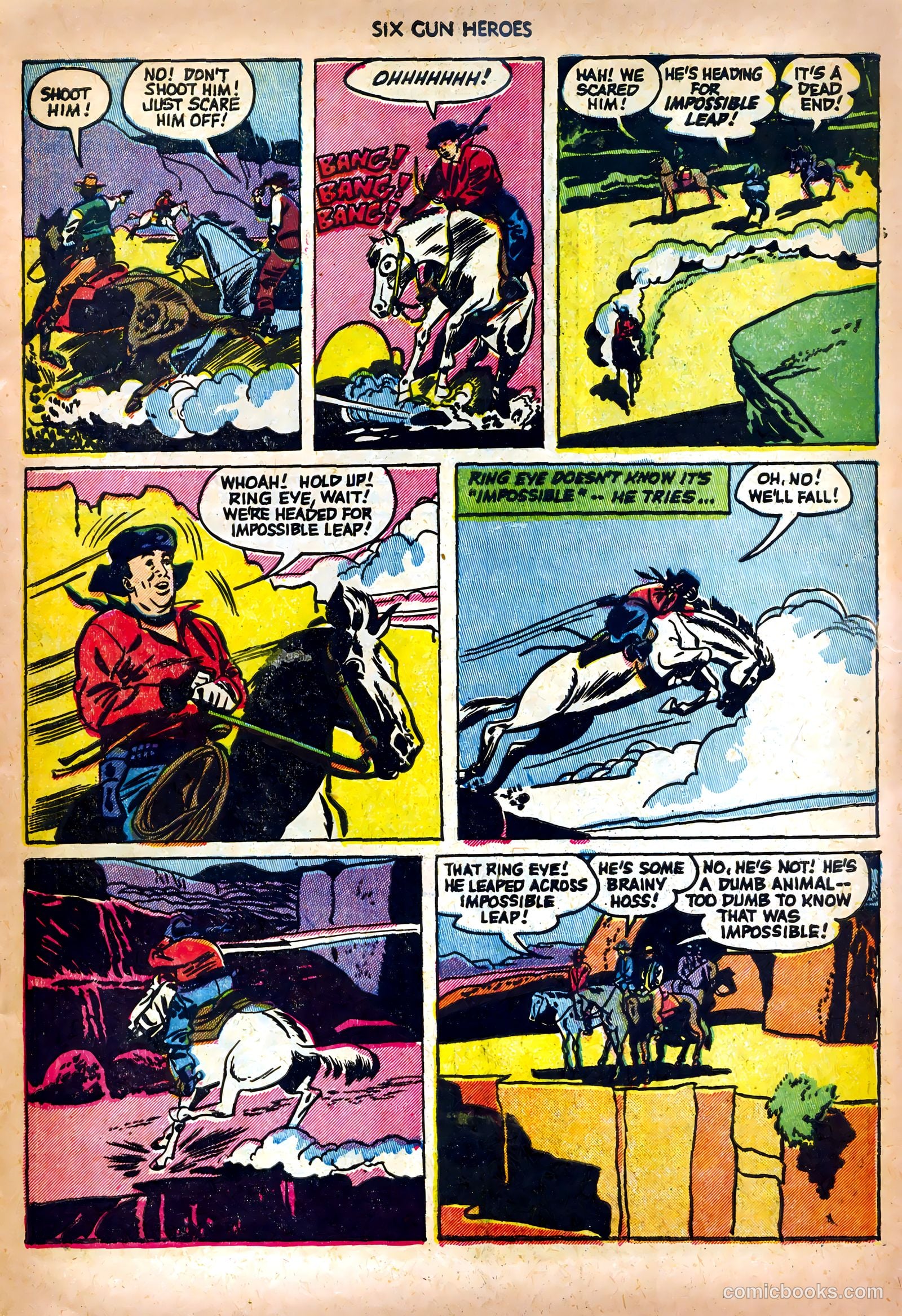 Six-Gun Heroes #14 (1952) — page 13 of 36