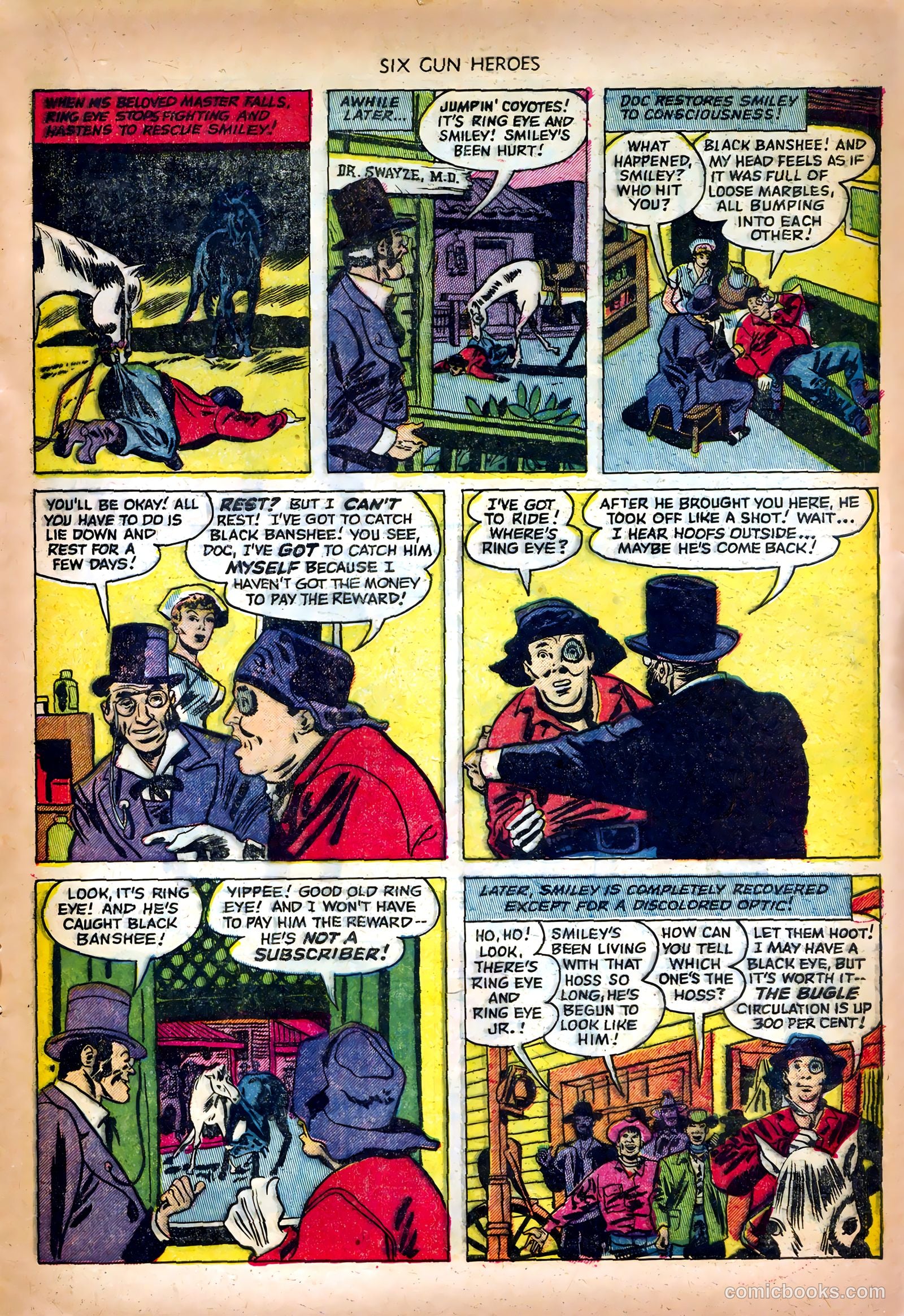 Six-Gun Heroes #14 (1952) — page 15 of 36