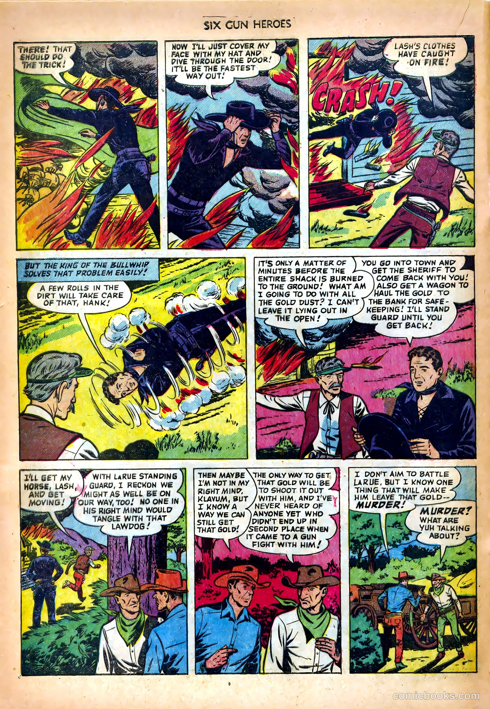 Six-Gun Heroes #14 (1952) — page 20 of 36