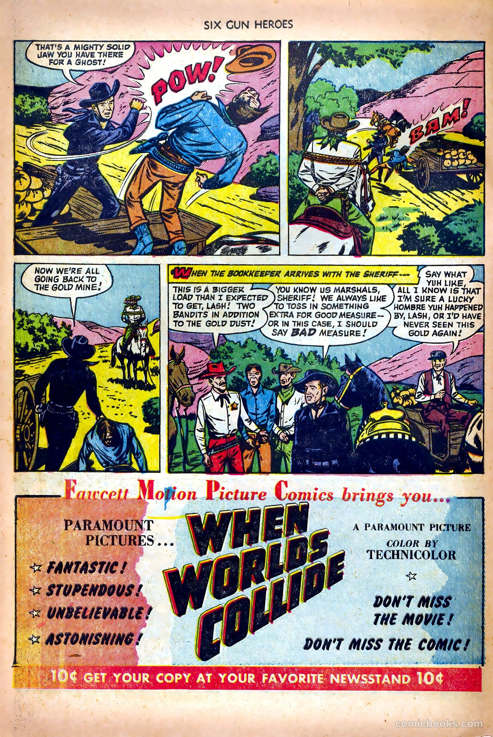Six-Gun Heroes #14 (1952) — page 24 of 36