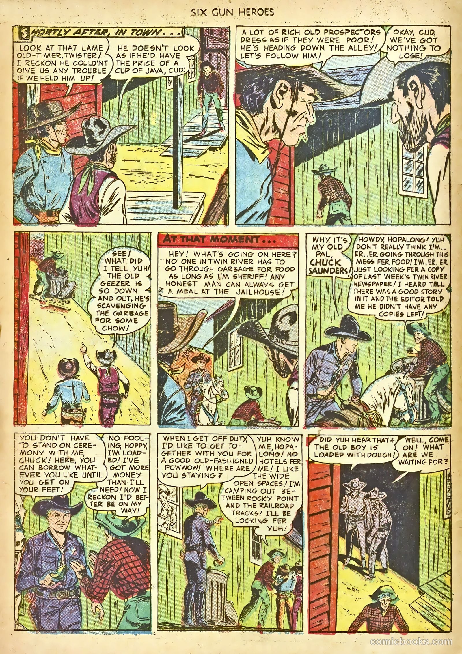 Six-Gun Heroes #15 (1952) — page 4 of 36
