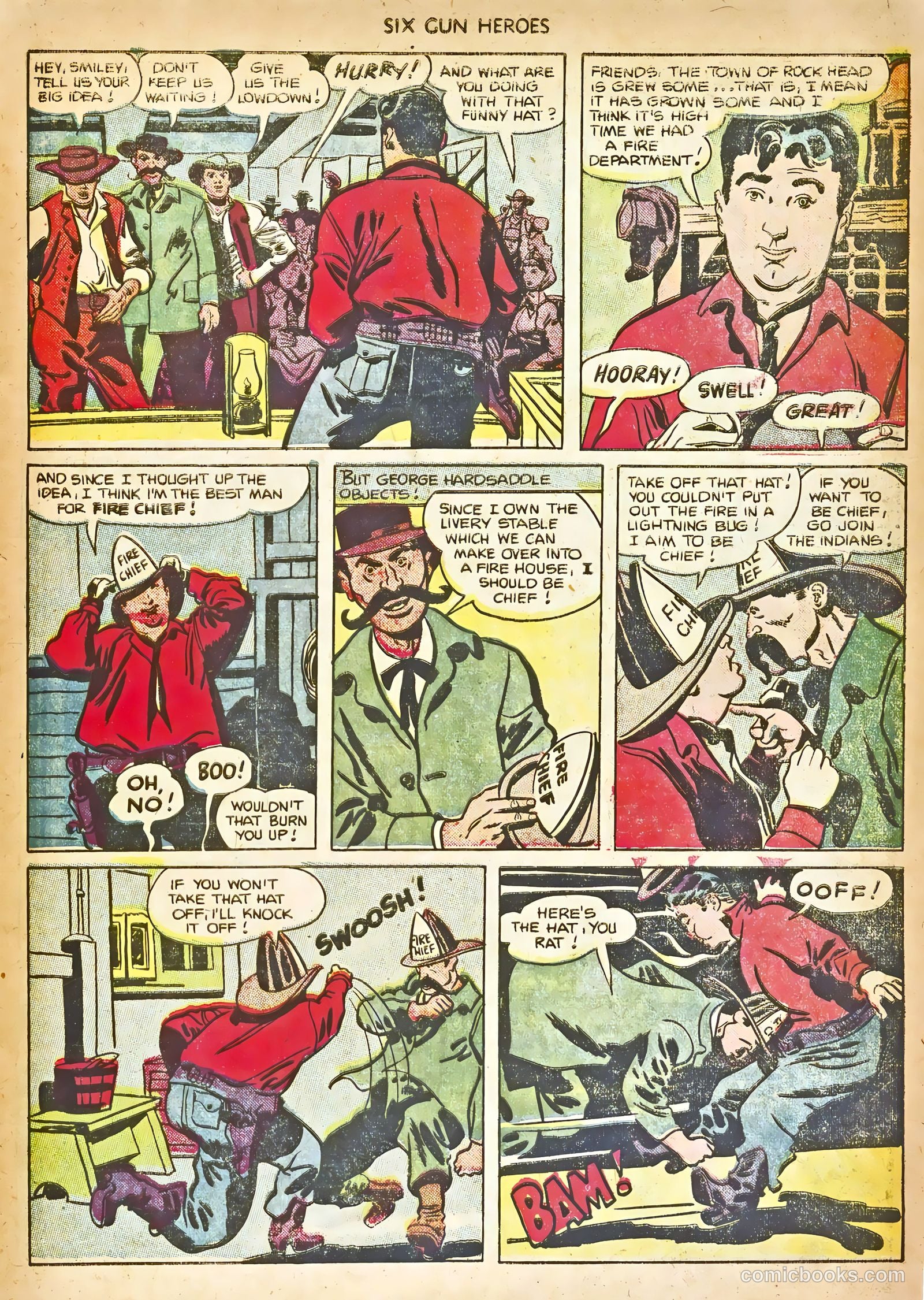 Six-Gun Heroes #15 (1952) — page 11 of 36