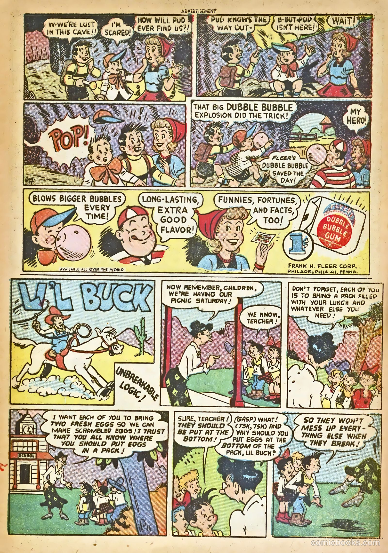 Six-Gun Heroes #15 (1952) — page 17 of 36