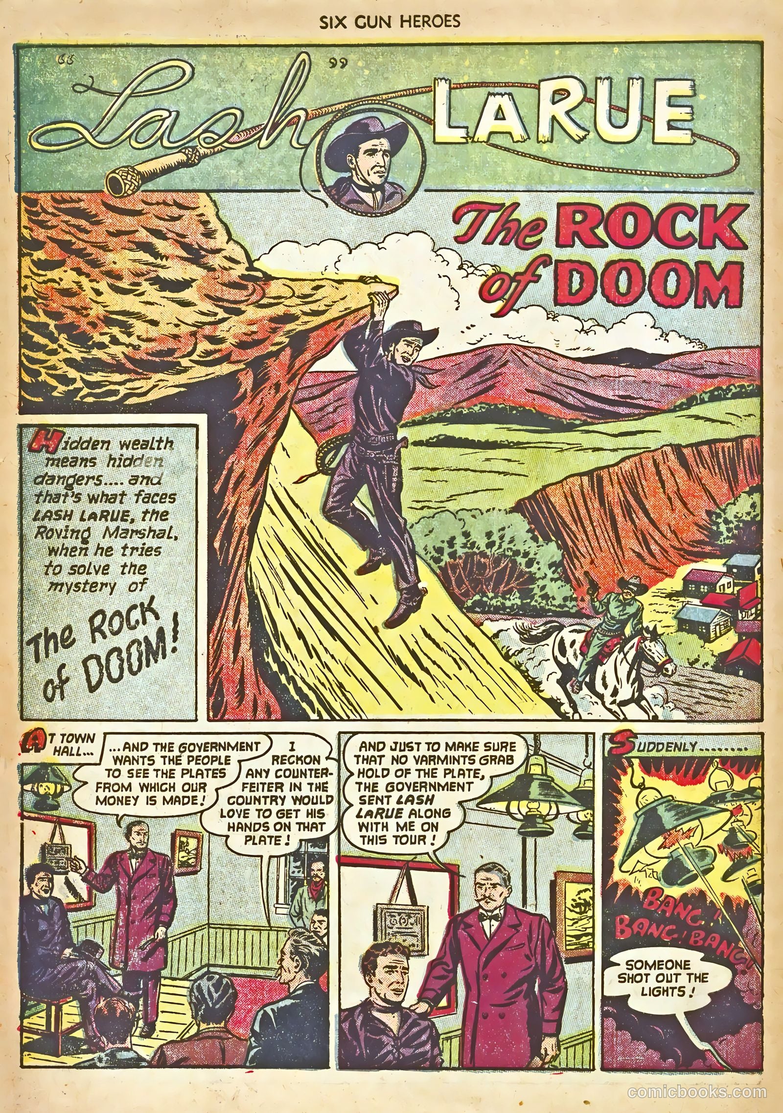 Six-Gun Heroes #15 (1952) — page 18 of 36