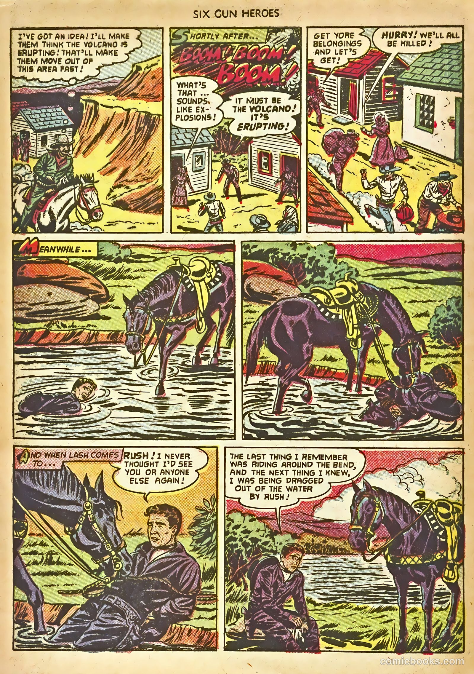 Six-Gun Heroes #15 (1952) — page 22 of 36