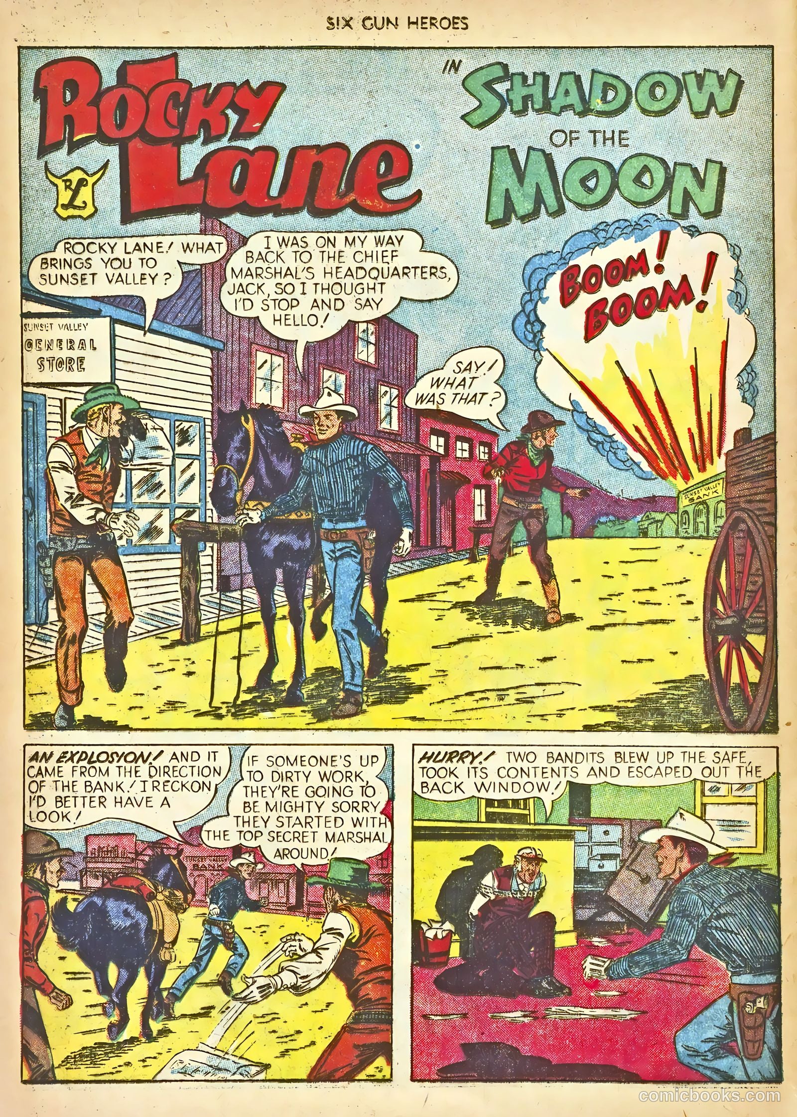 Six-Gun Heroes #15 (1952) — page 28 of 36