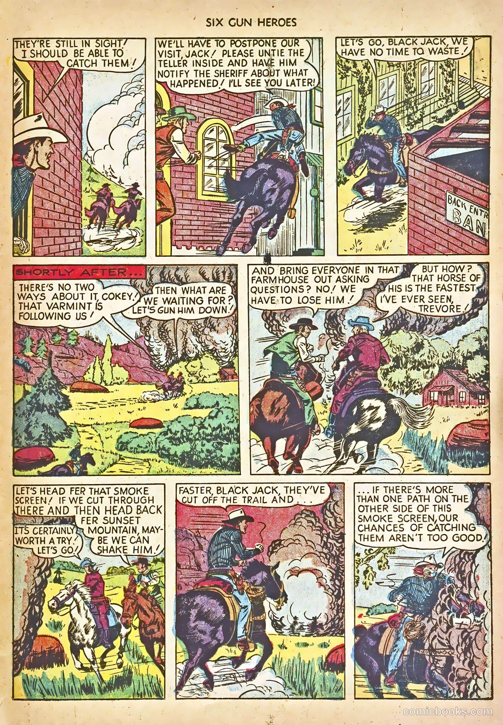 Six-Gun Heroes #15 (1952) — page 29 of 36