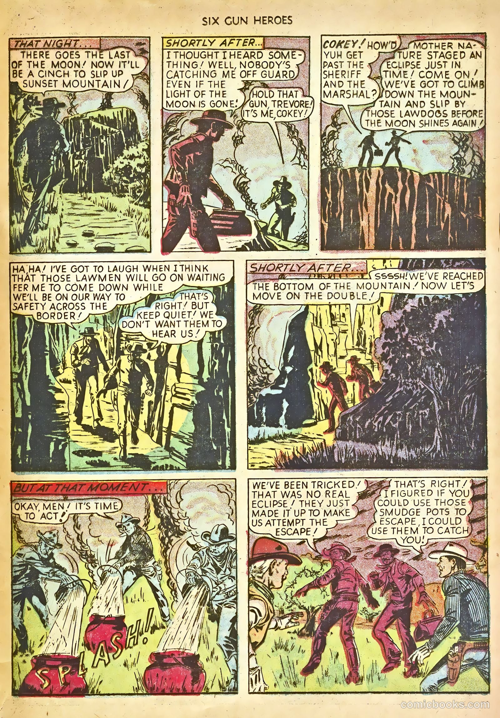 Six-Gun Heroes #15 (1952) — page 33 of 36