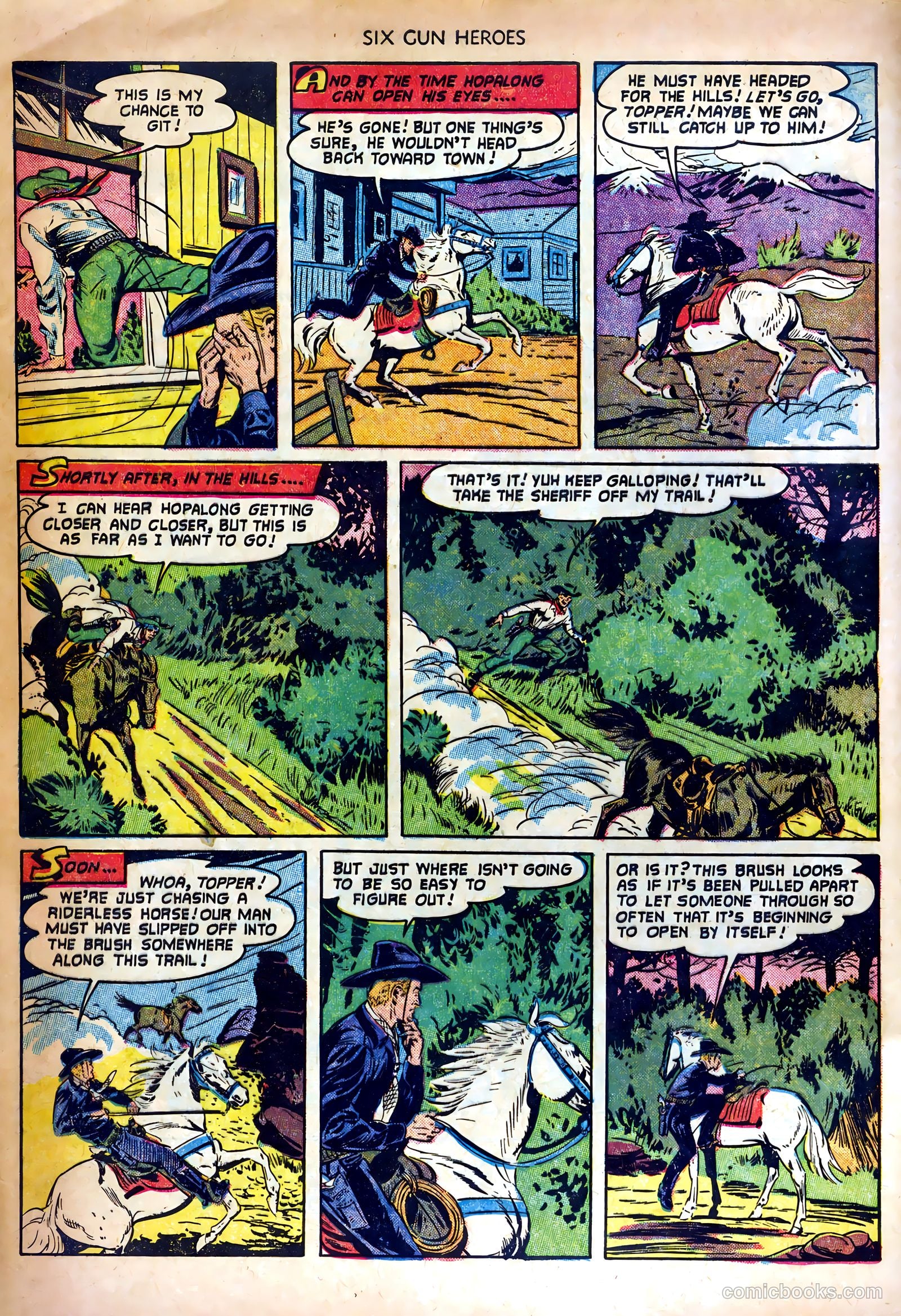 Six-Gun Heroes #16 (1952) — page 4 of 36