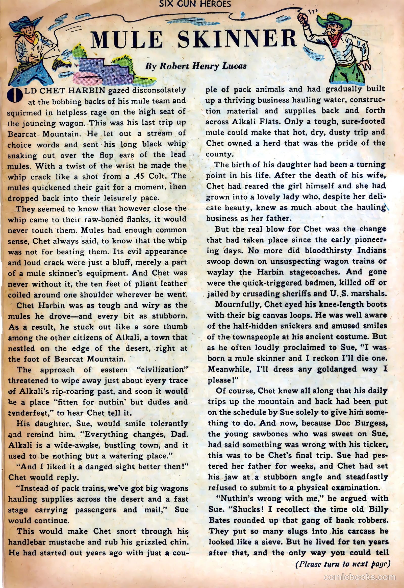 Six-Gun Heroes #16 (1952) — page 8 of 36