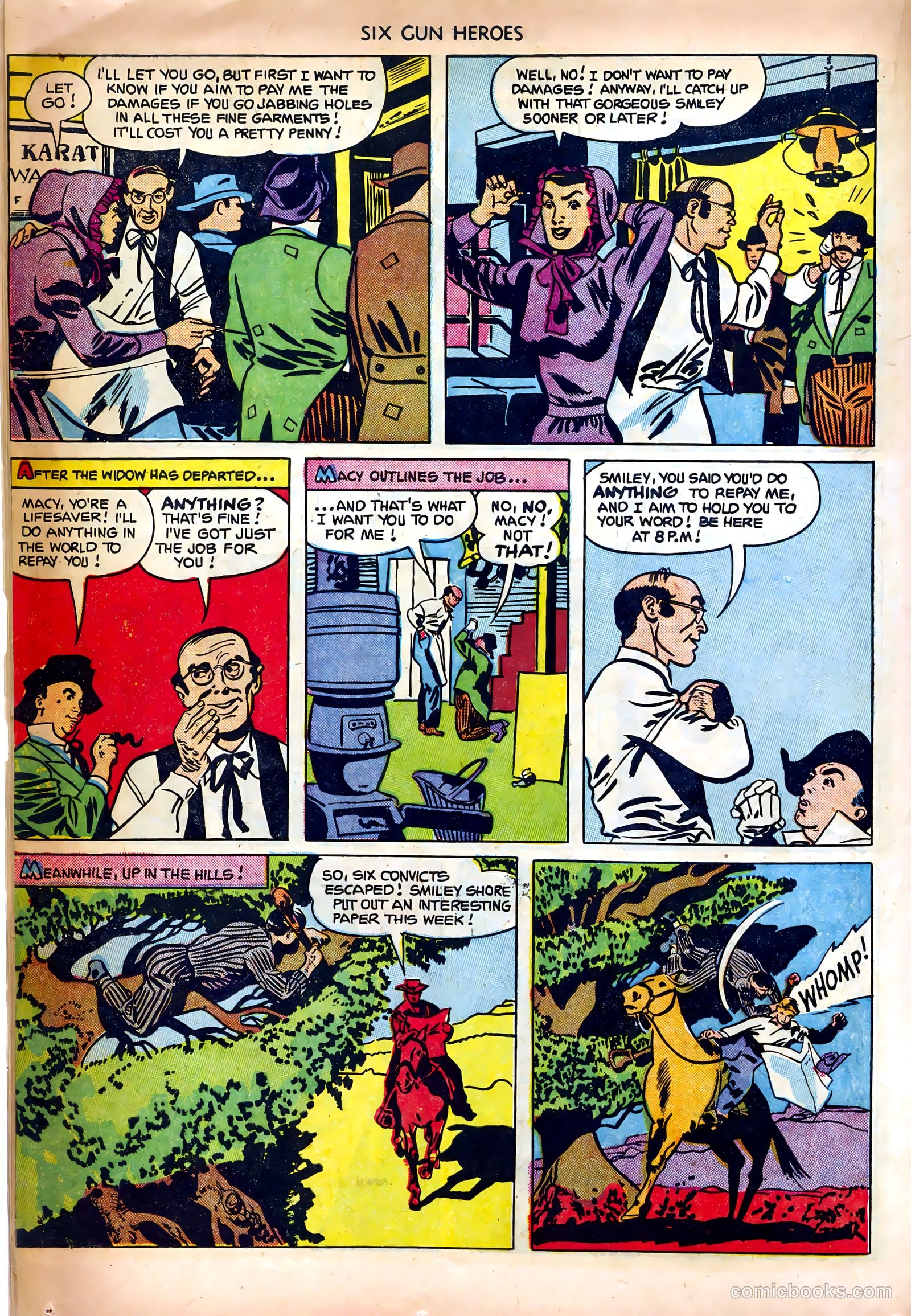 Six-Gun Heroes #16 (1952) — page 14 of 36