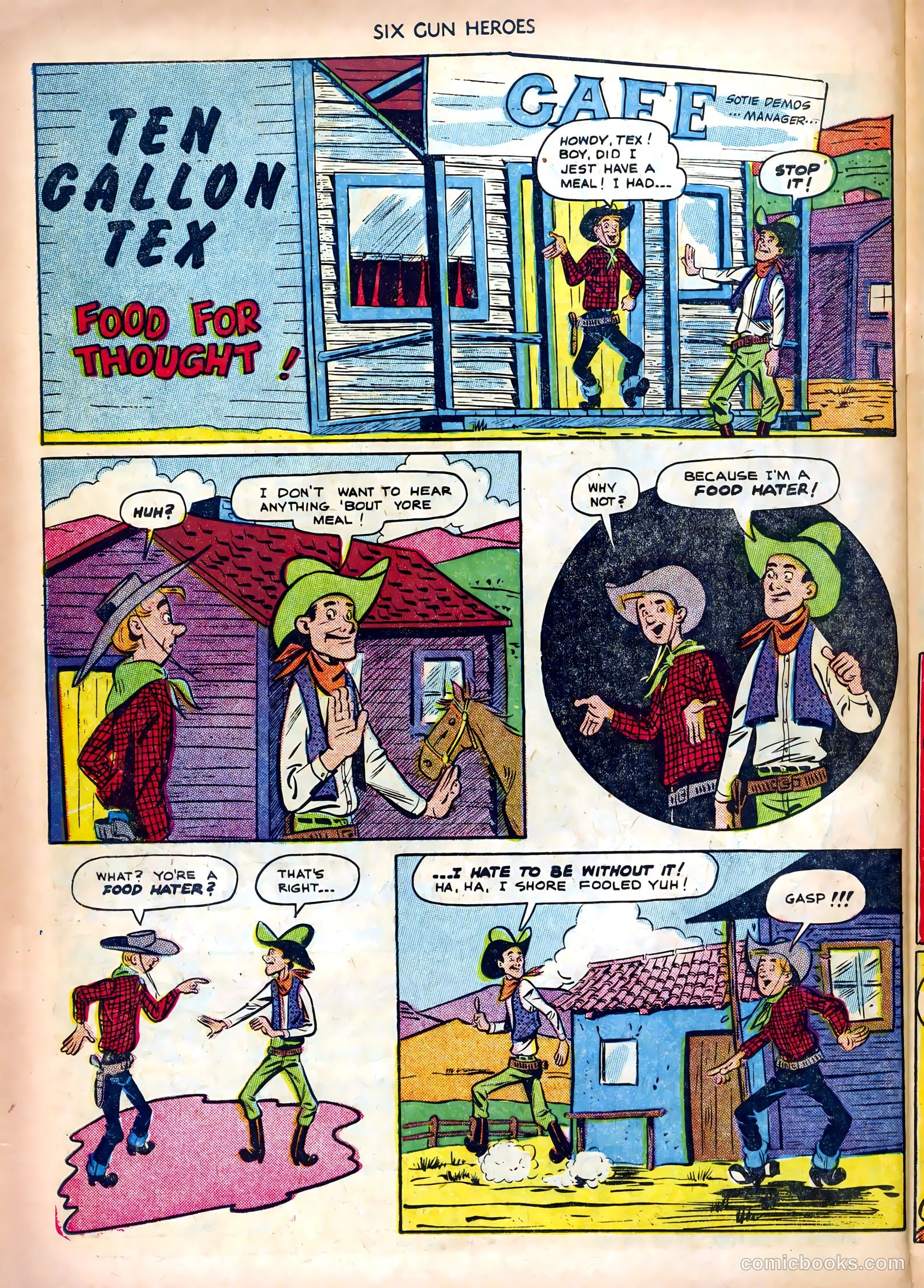 Six-Gun Heroes #16 (1952) — page 26 of 36