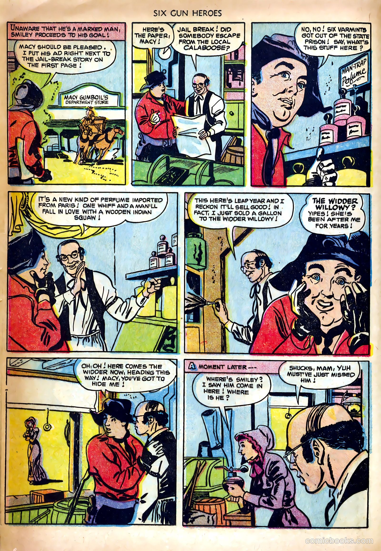 Six-Gun Heroes #16 (1952) — page 12 of 36